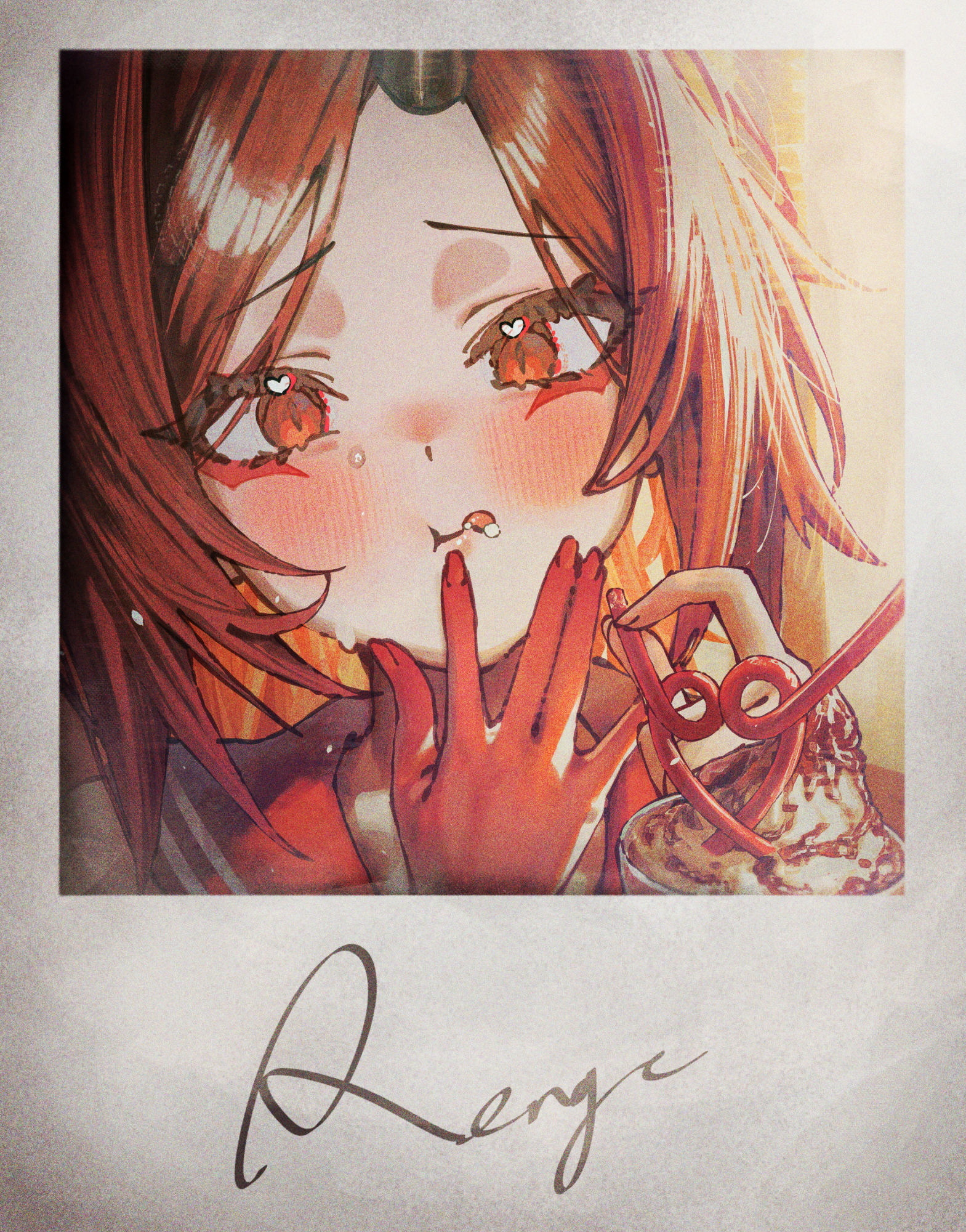 Renge插画图片壁纸