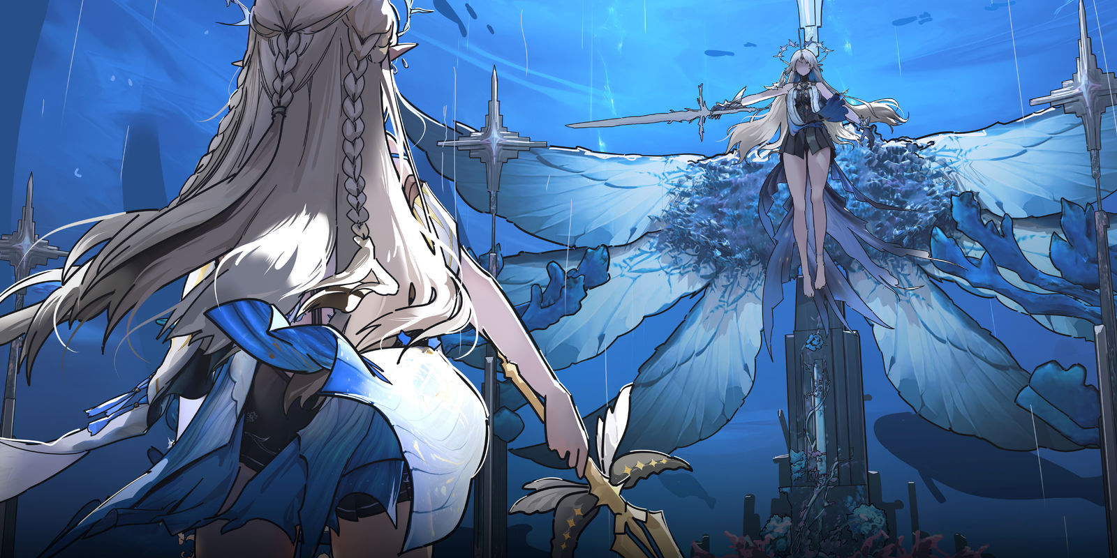 2025-06-14 [偽聖女] カルテジア, フルールドリス插画图片壁纸