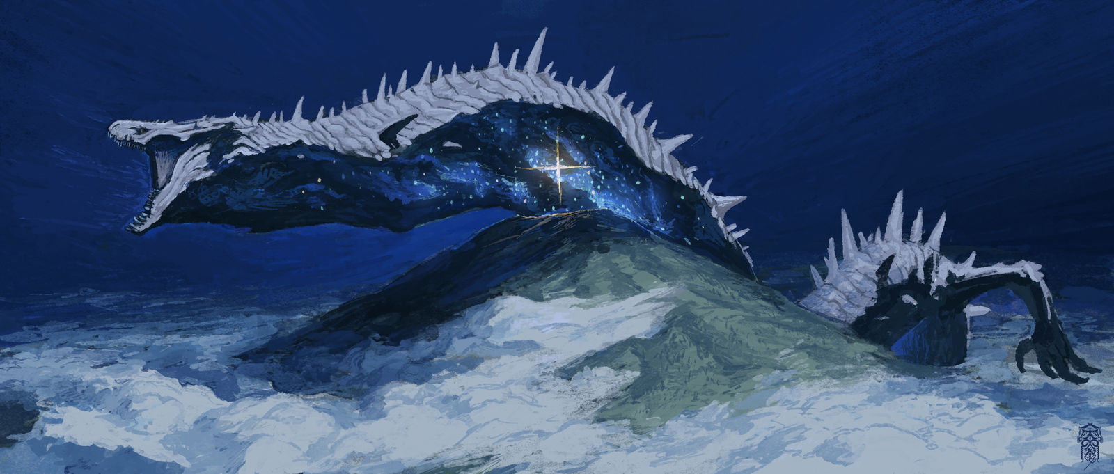 甕星插画图片壁纸