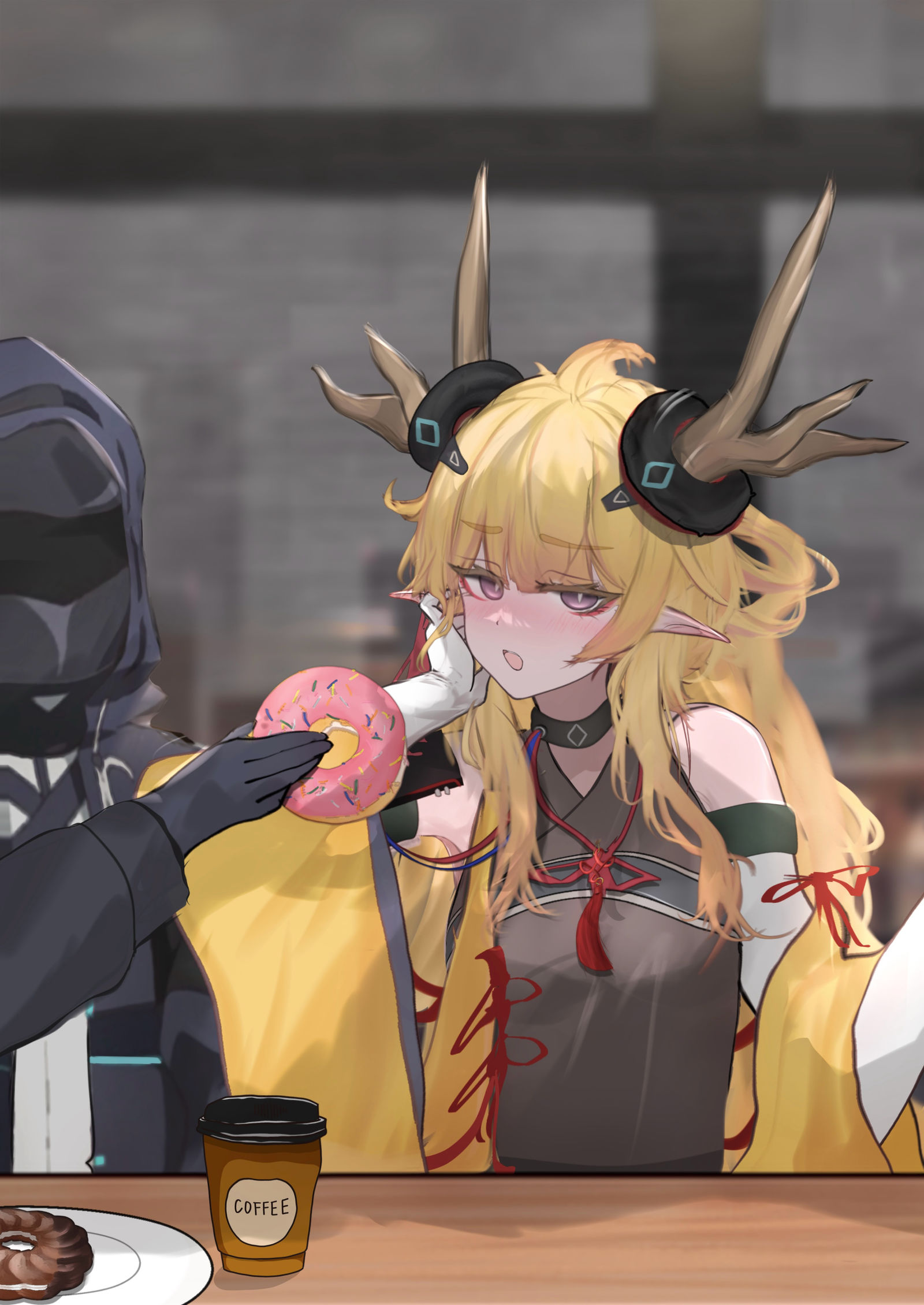 ドーナツ插画图片壁纸