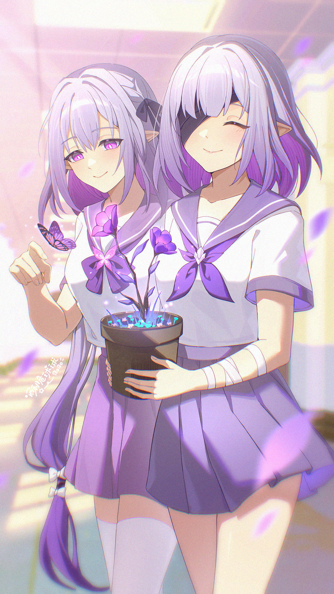 day23 愿你们在平凡的世界获得幸福插画图片壁纸