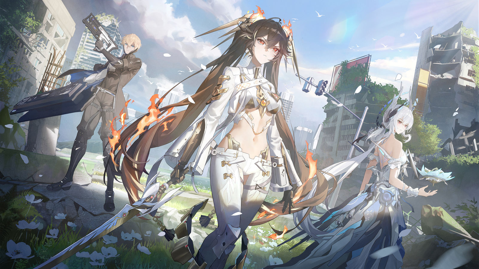 黎明将至插画图片壁纸