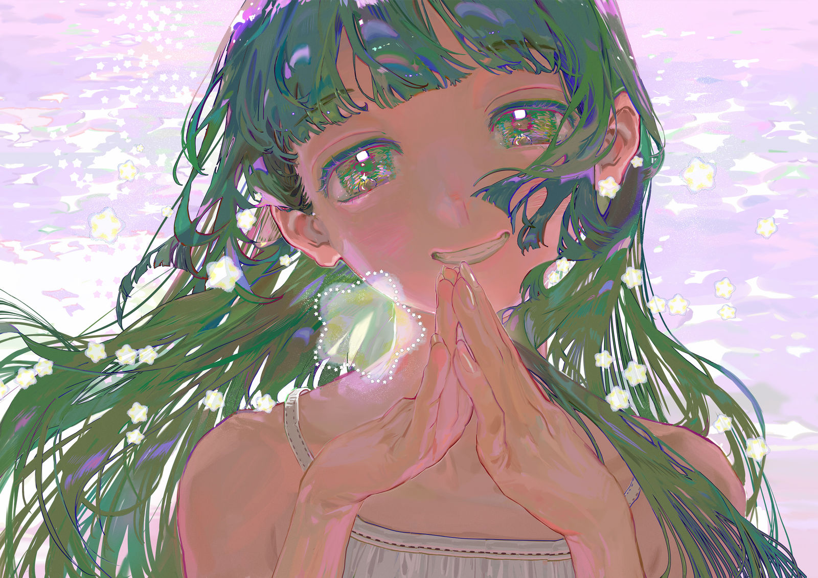 個展『STARRY』work no.2插画图片壁纸