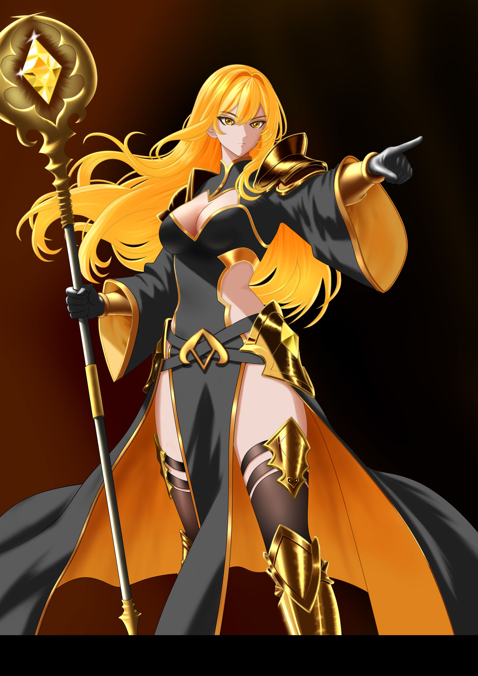 金系大法师头像同人高清图