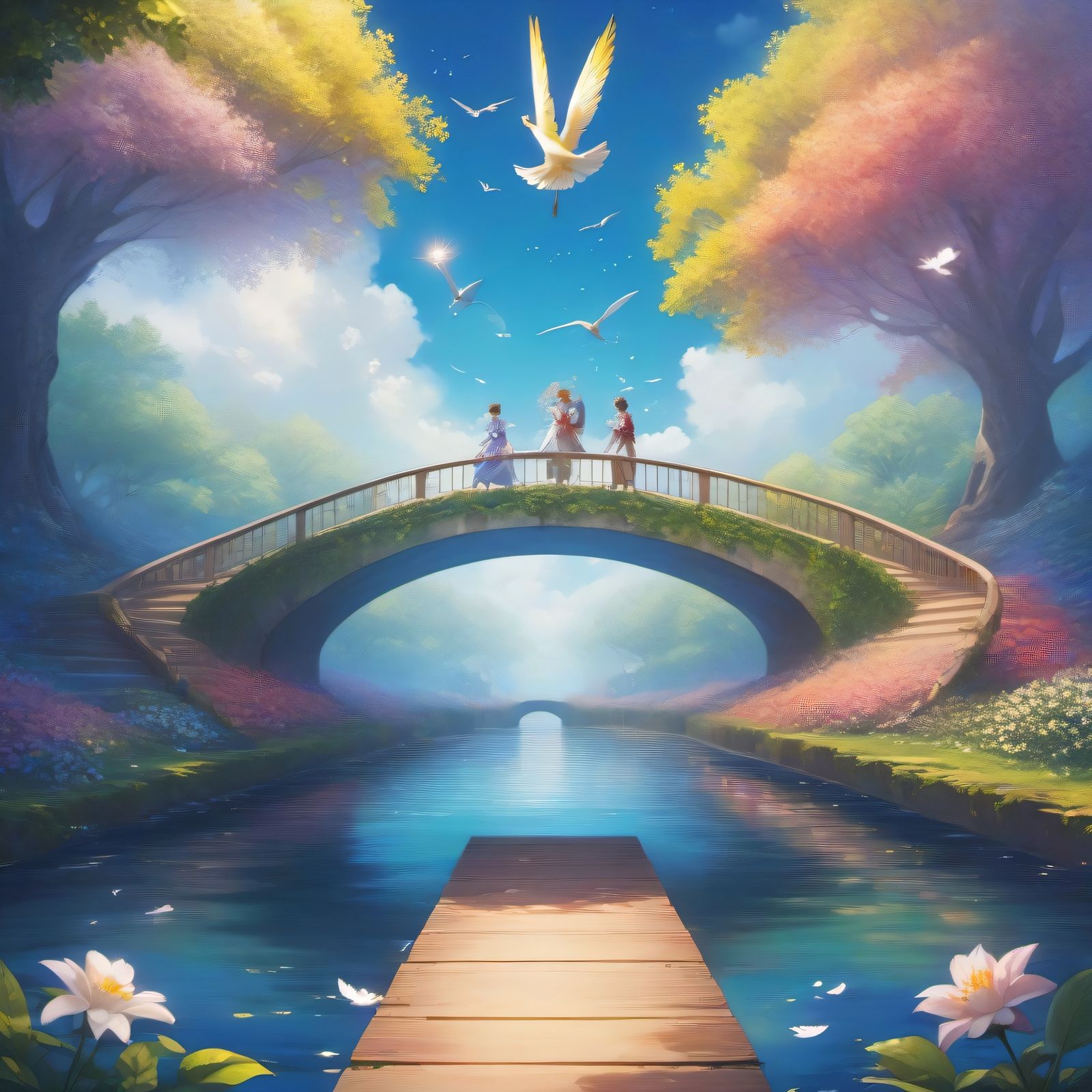 云桥春宴头像同人高清图