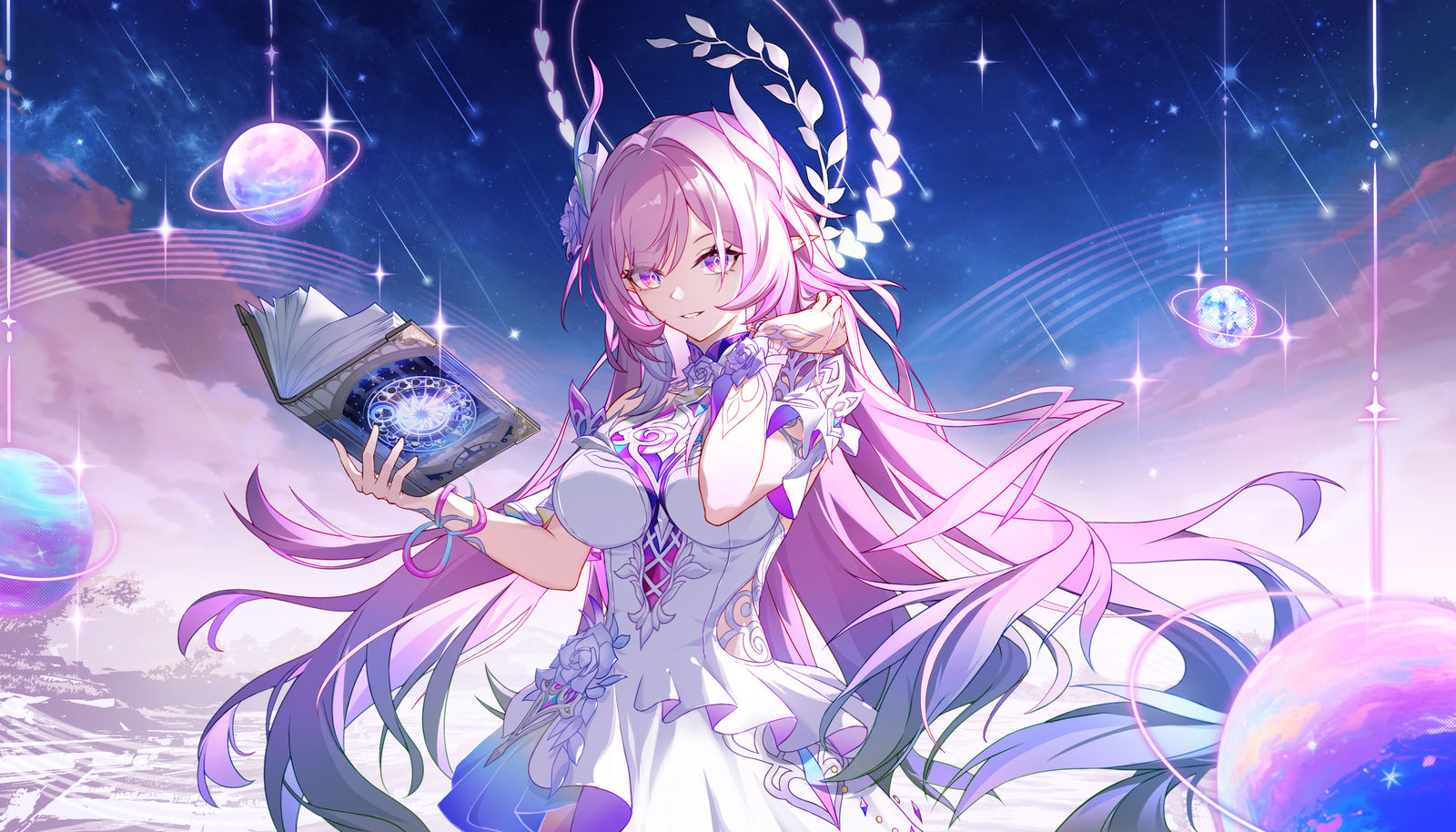 终于见到你了，伙伴插画图片壁纸