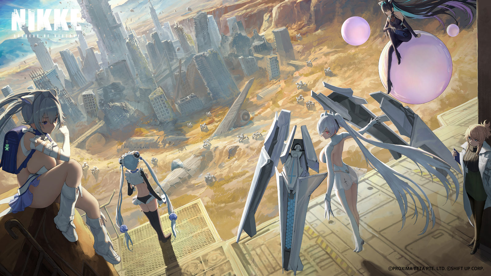 「勝利の女神：ニケ」2周年PVイラストを制作しました！头像同人高清图