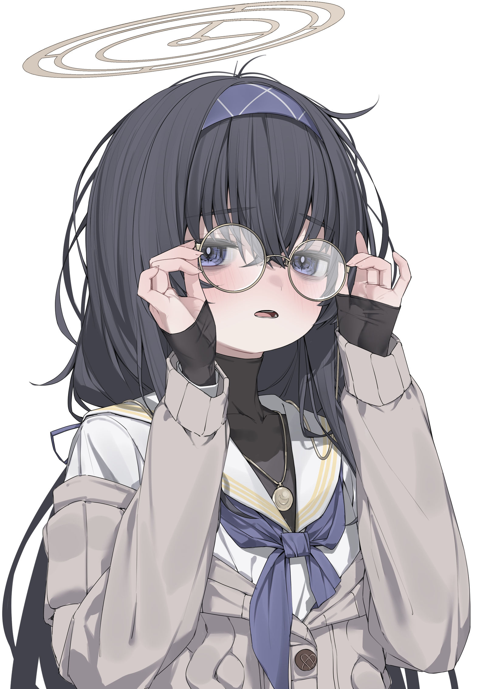 見下ろしウイ-女孩子水手服