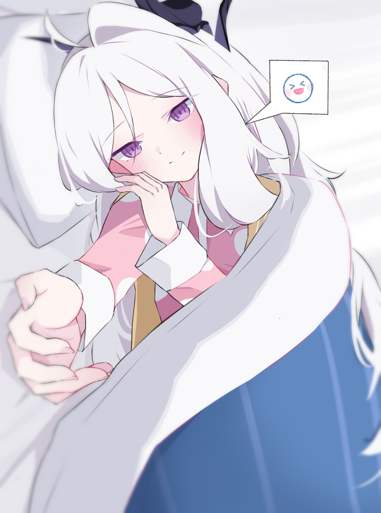 添い寝插画图片壁纸