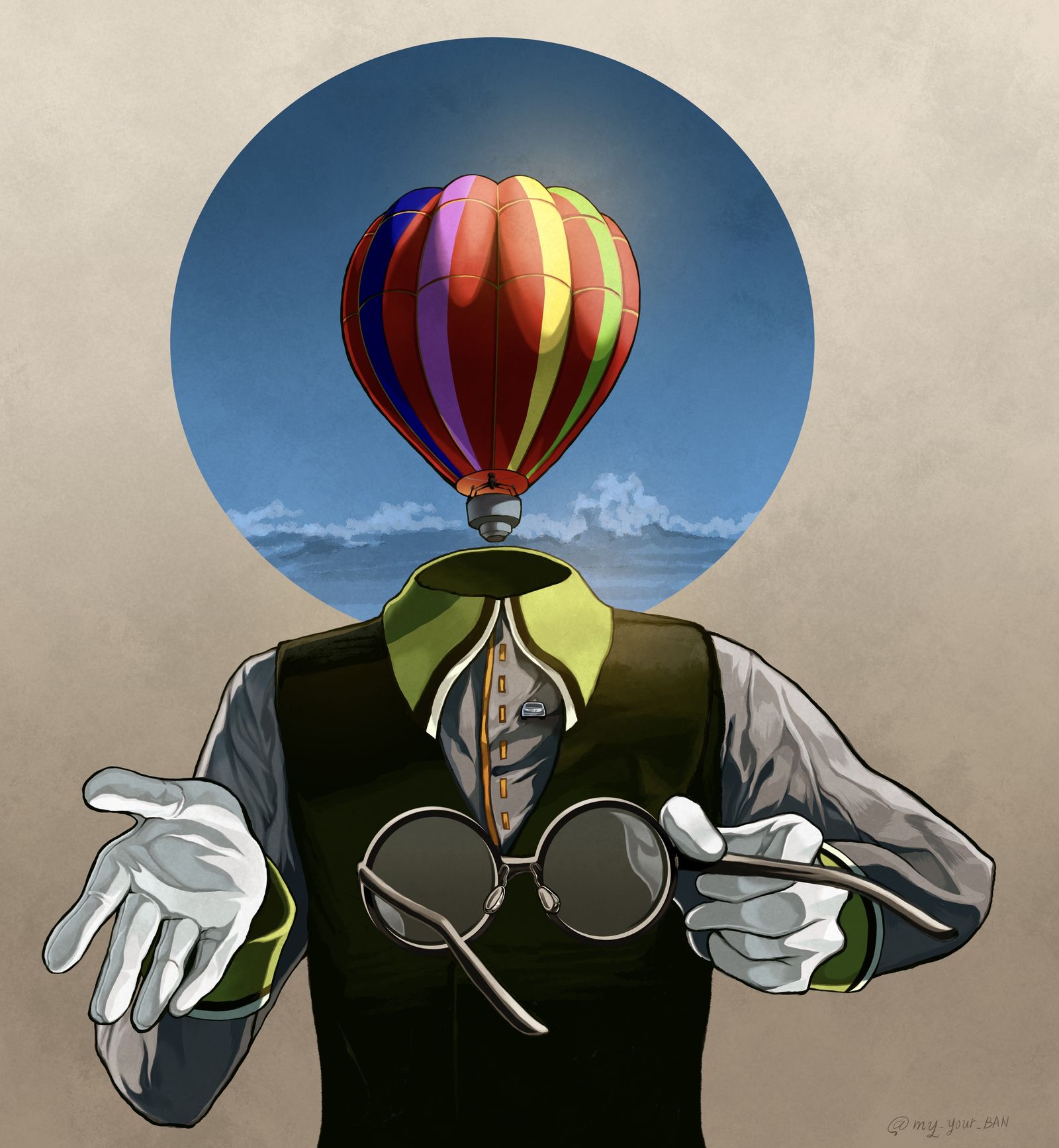 視力テストの異形頭头像同人高清图