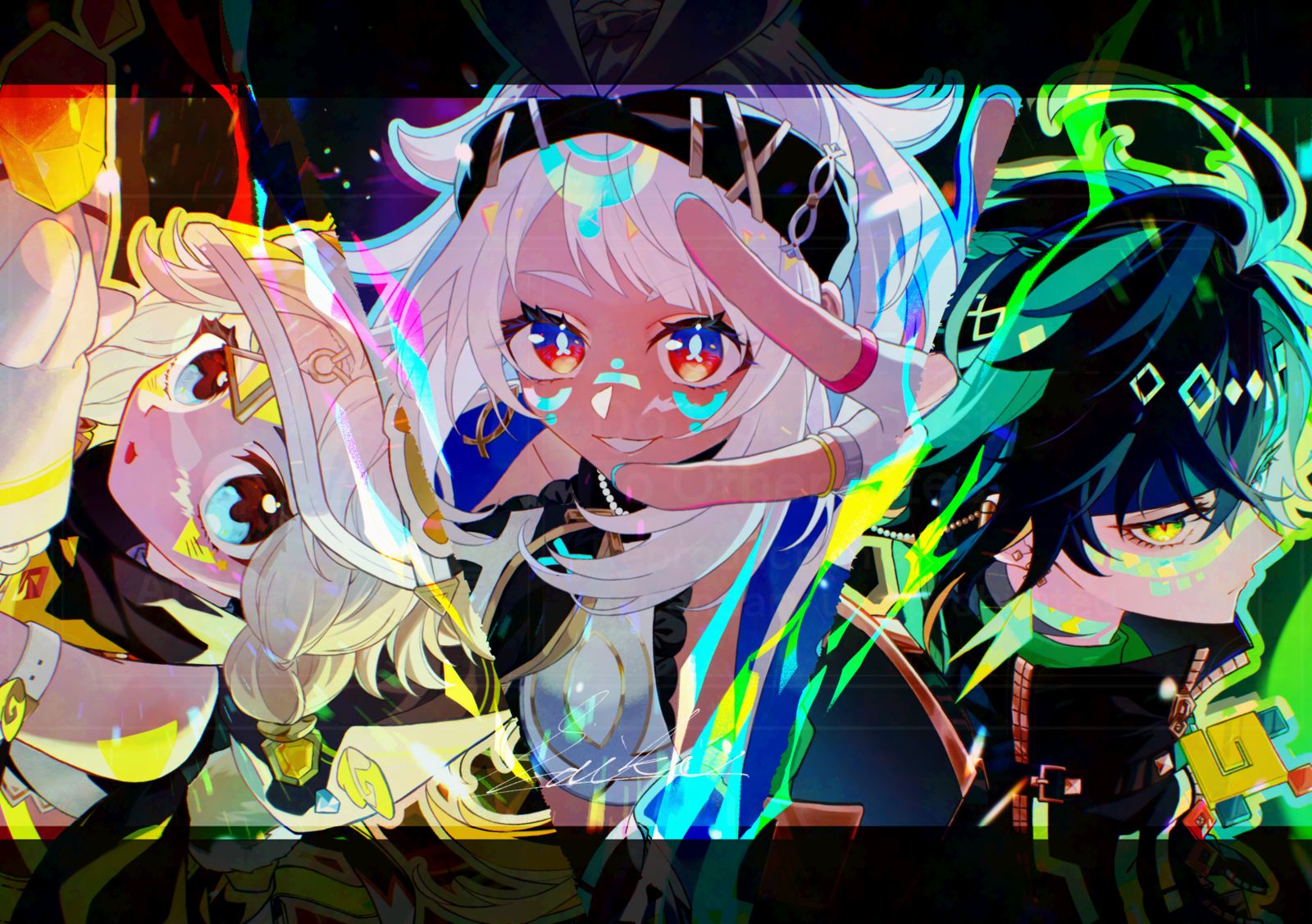 ※お着替え・曲パロ『#️⃣ウチら負けない』头像同人高清图