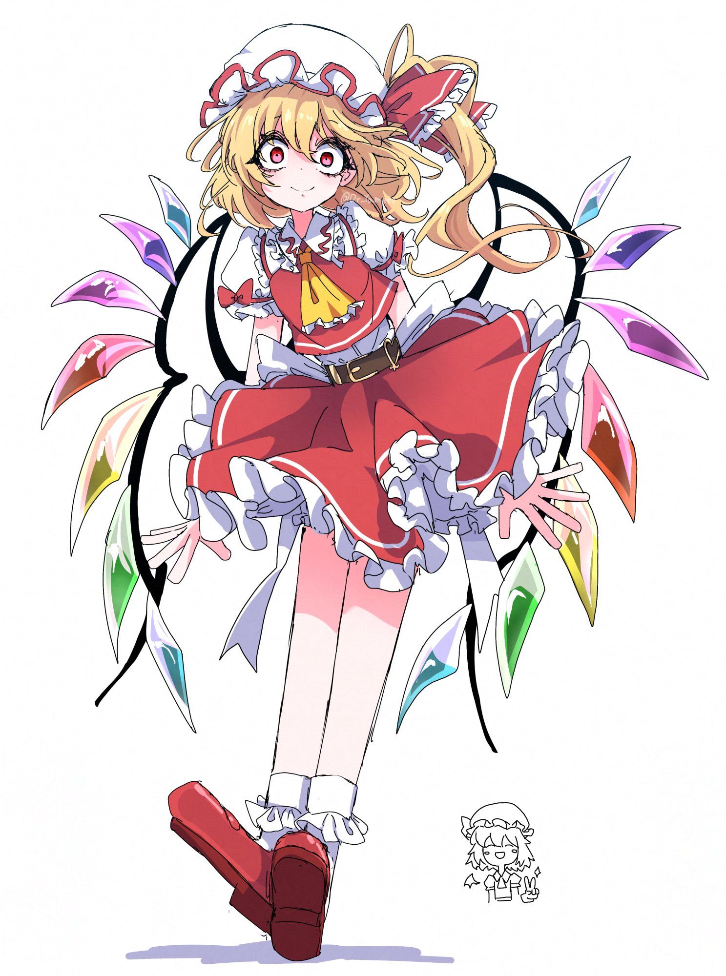 ﾄﾞｵｵｵﾙ-芙兰朵露斯卡雷特东方Project