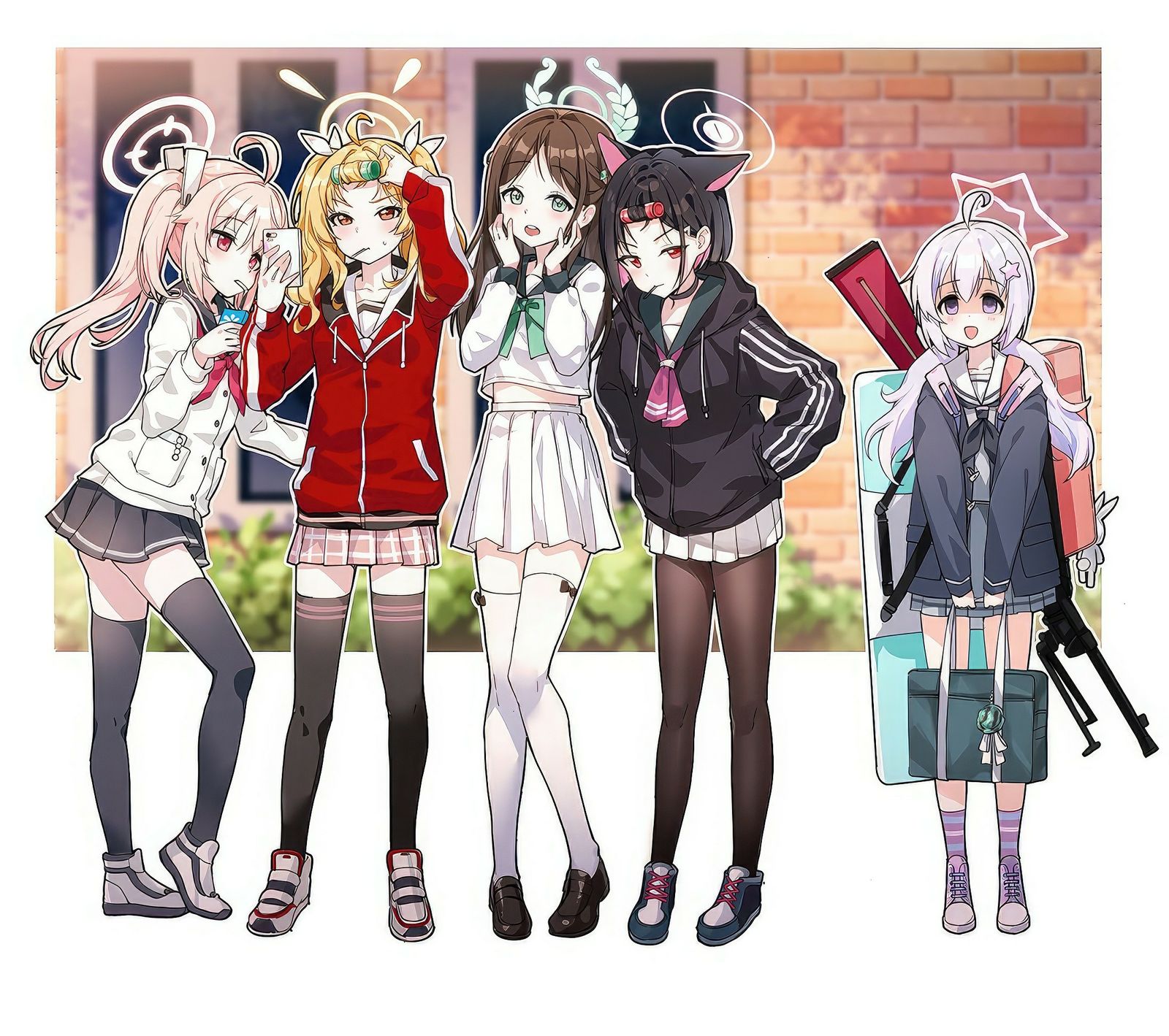 蔚蓝档案头像同人高清图