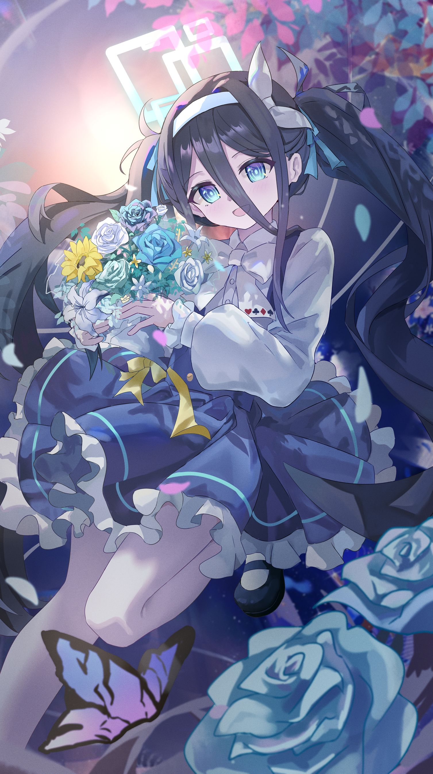 花，太阳，爱丽丝头像同人高清图