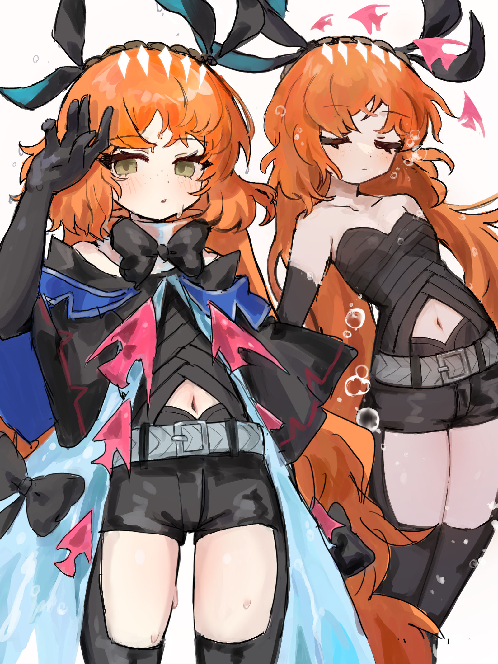 リンバス　アークナイツコラボ嬉しい絵まとめ插画图片壁纸