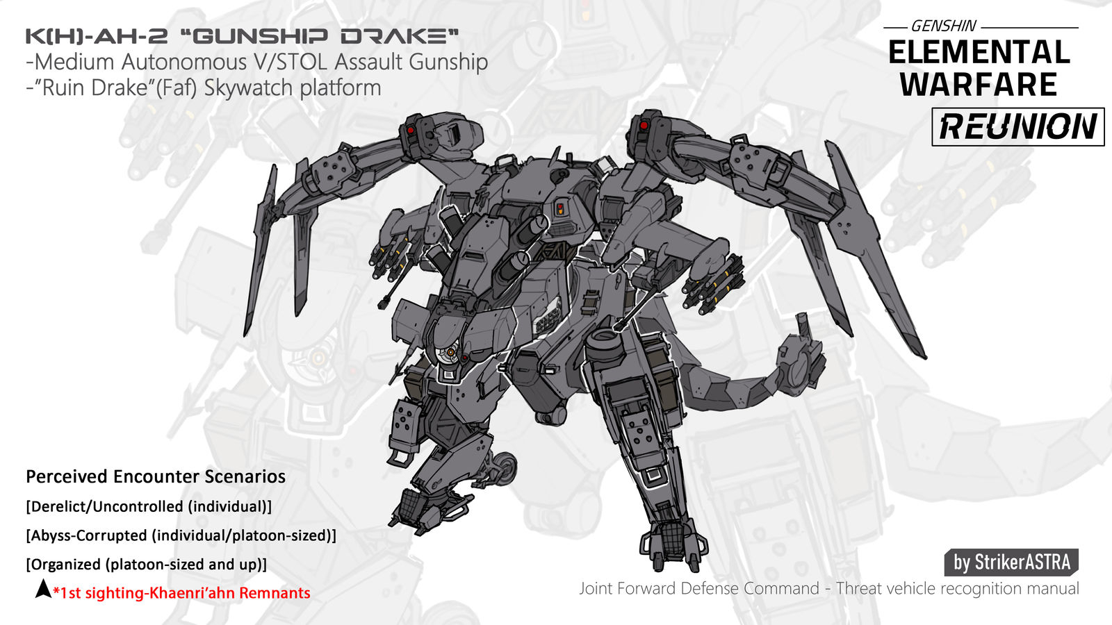 “元素战争：重逢” 机甲龙兽/敌方士兵概念图头像同人高清图