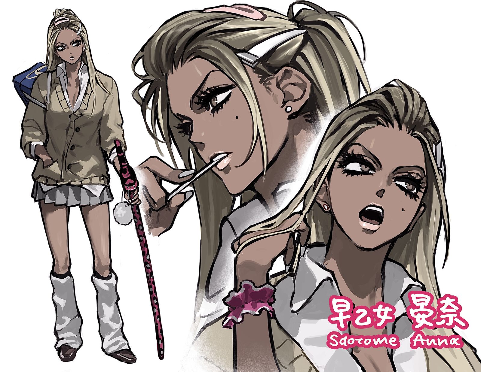 BATTLE GAL - PROFILE插画图片壁纸