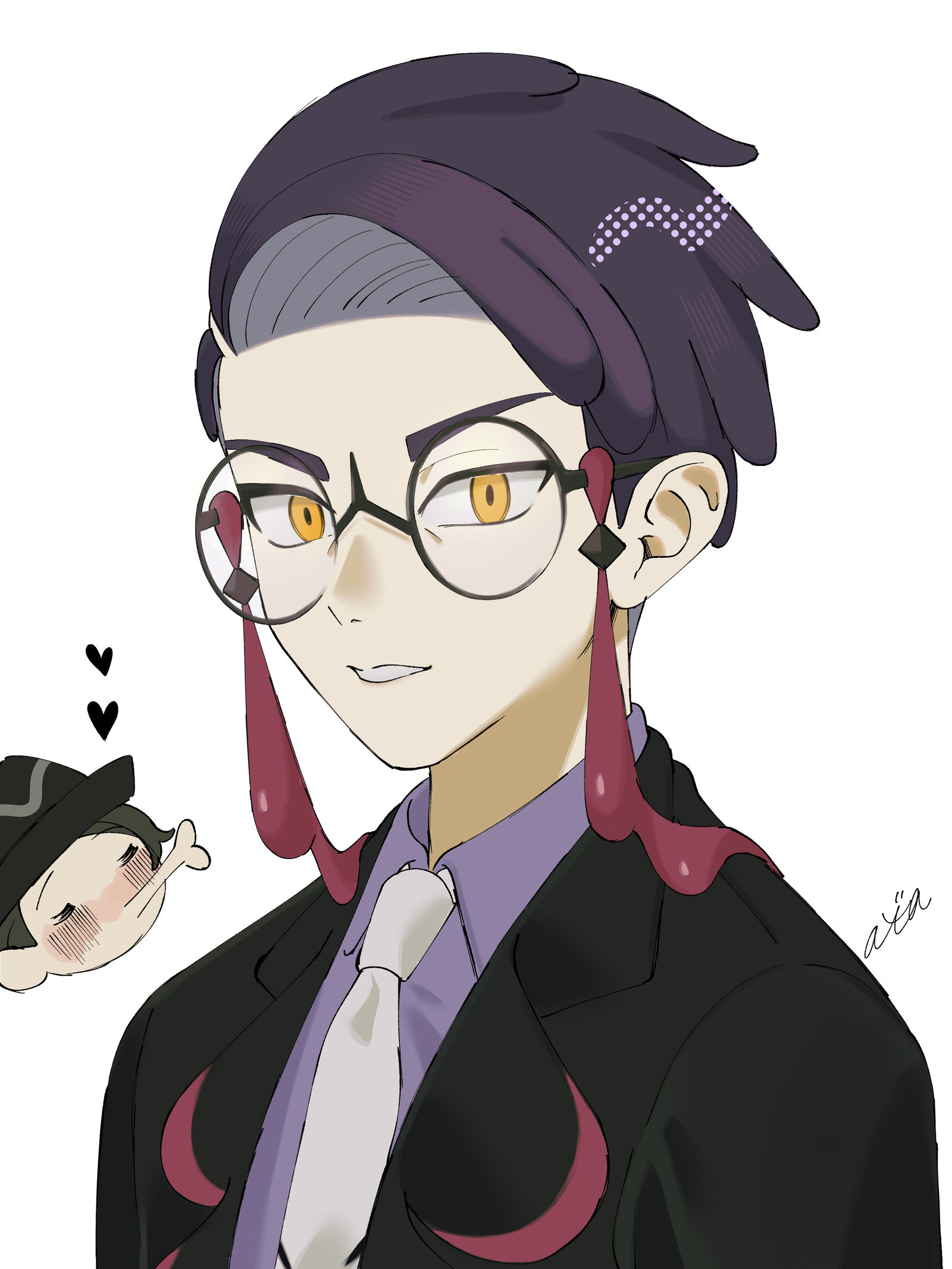 ZA log插画图片壁纸