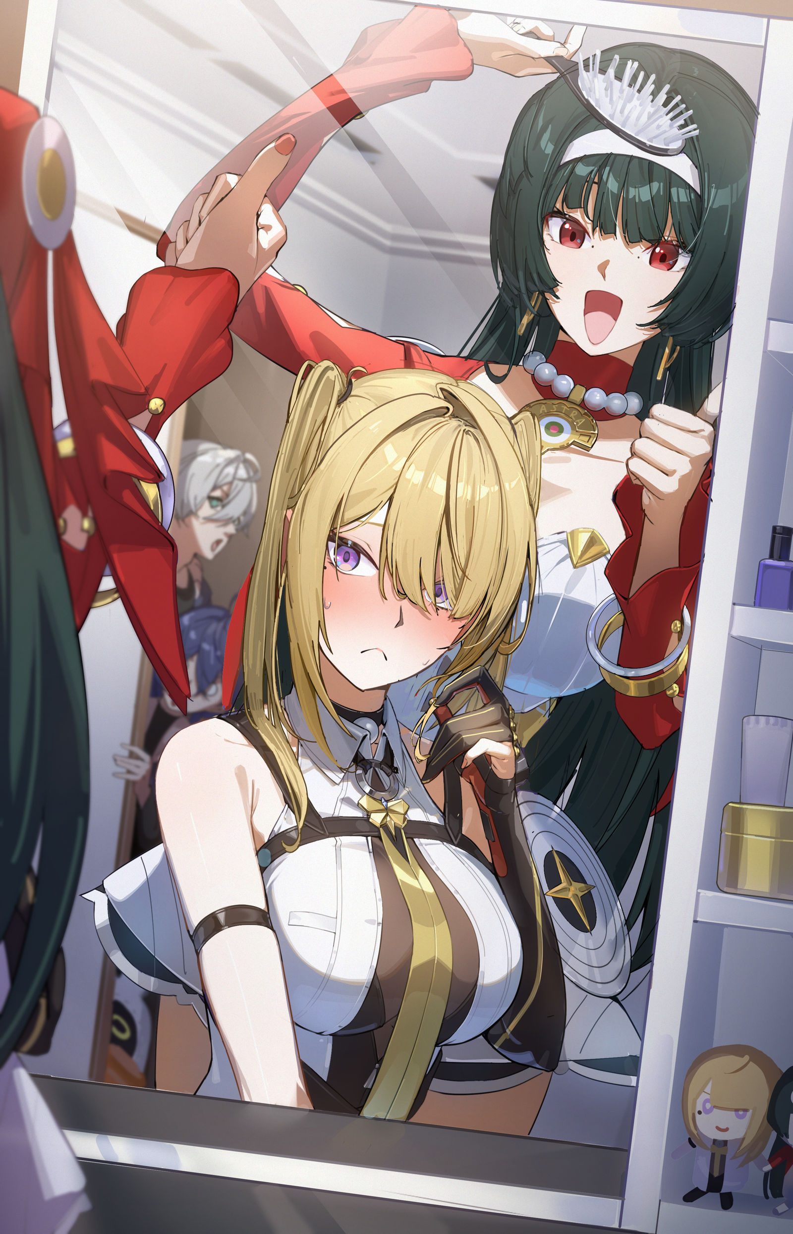 イメチェン插画图片壁纸