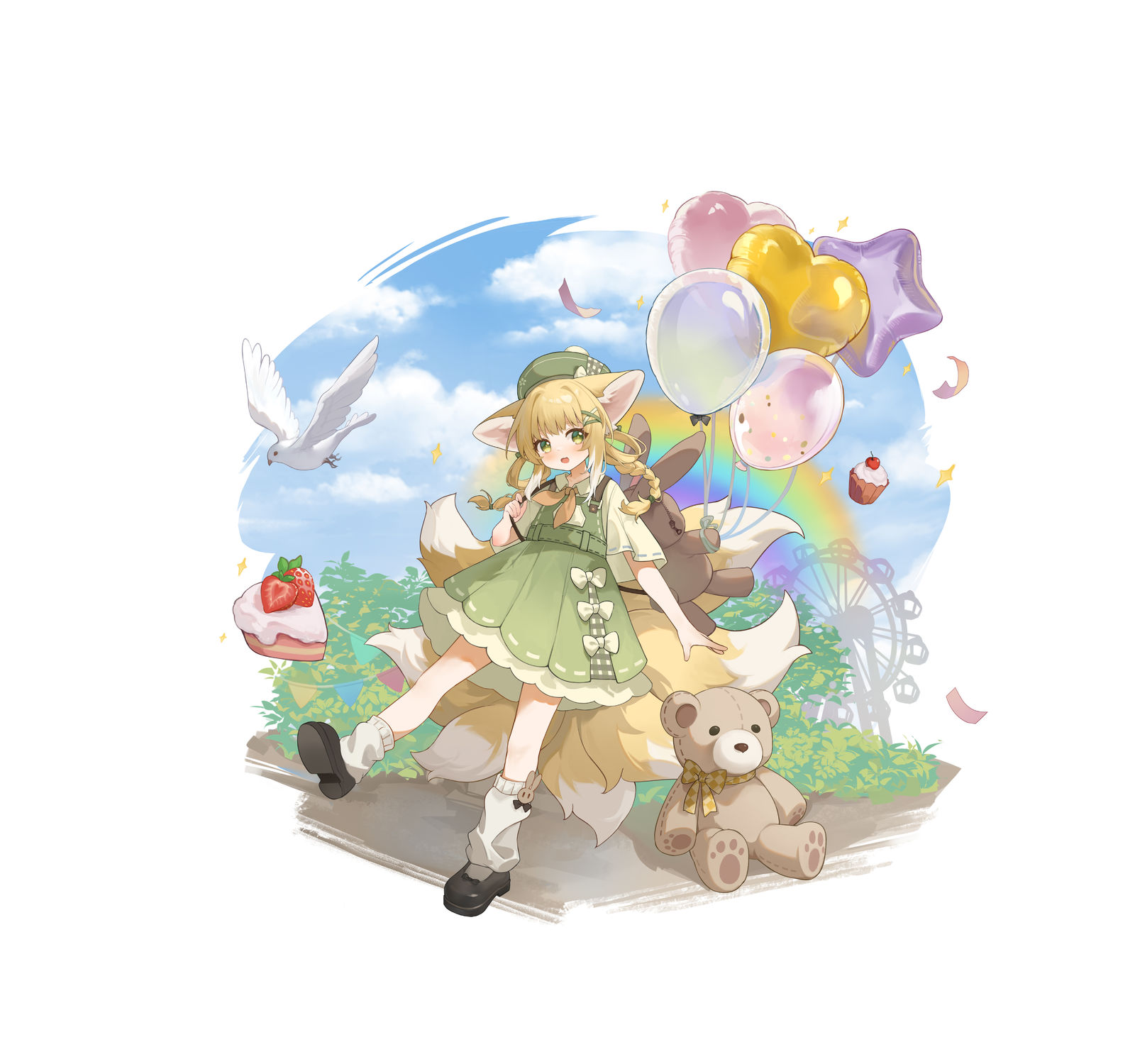 2025铃兰儿童节头像同人高清图