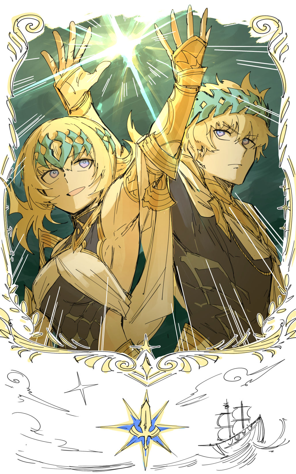 Saber头像同人高清图