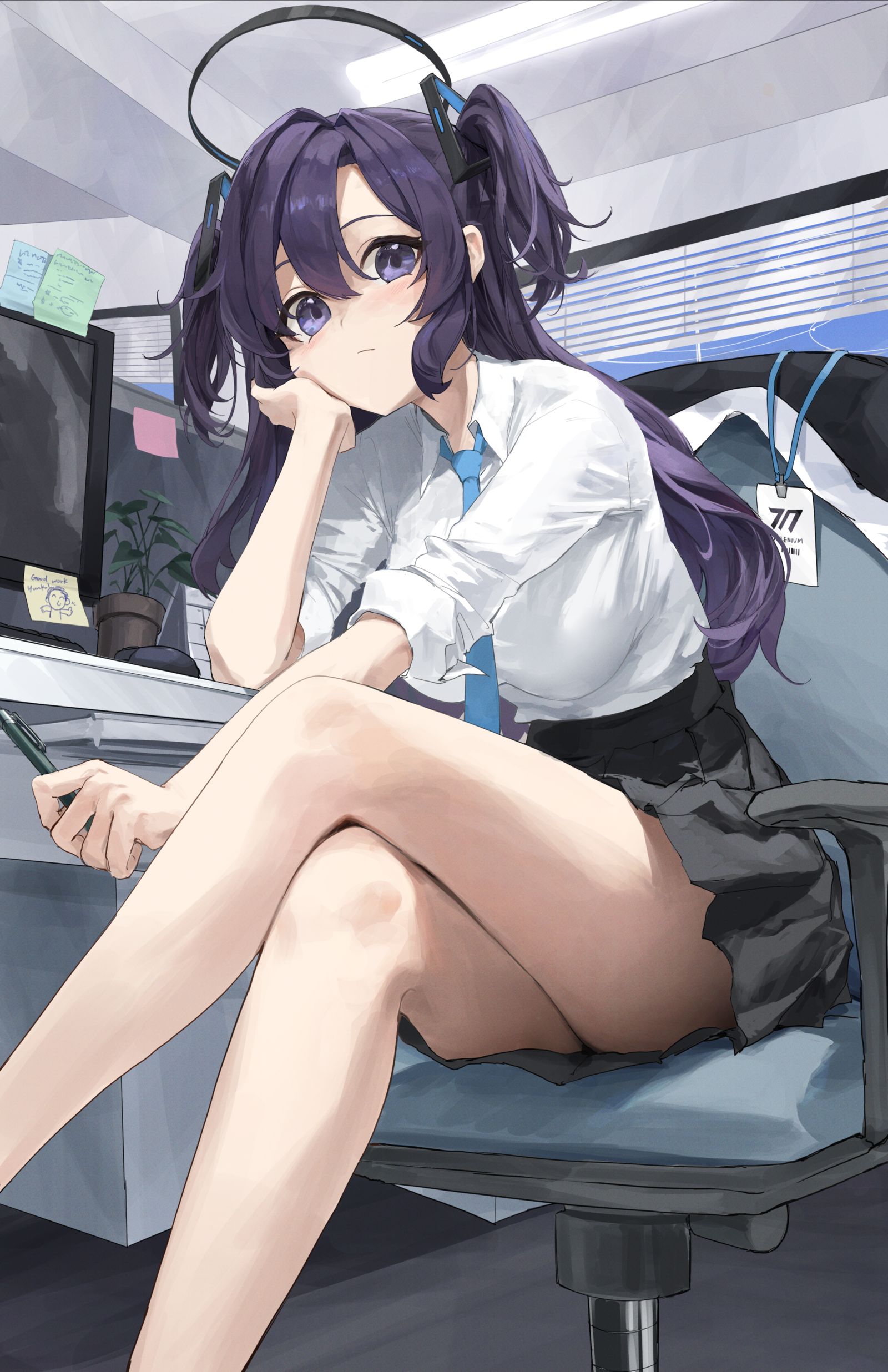 ユウカ插画图片壁纸