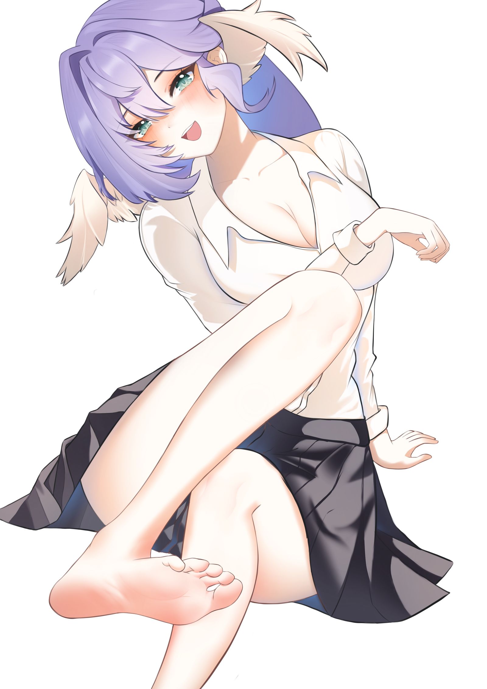 原神知更鸟头像同人高清图