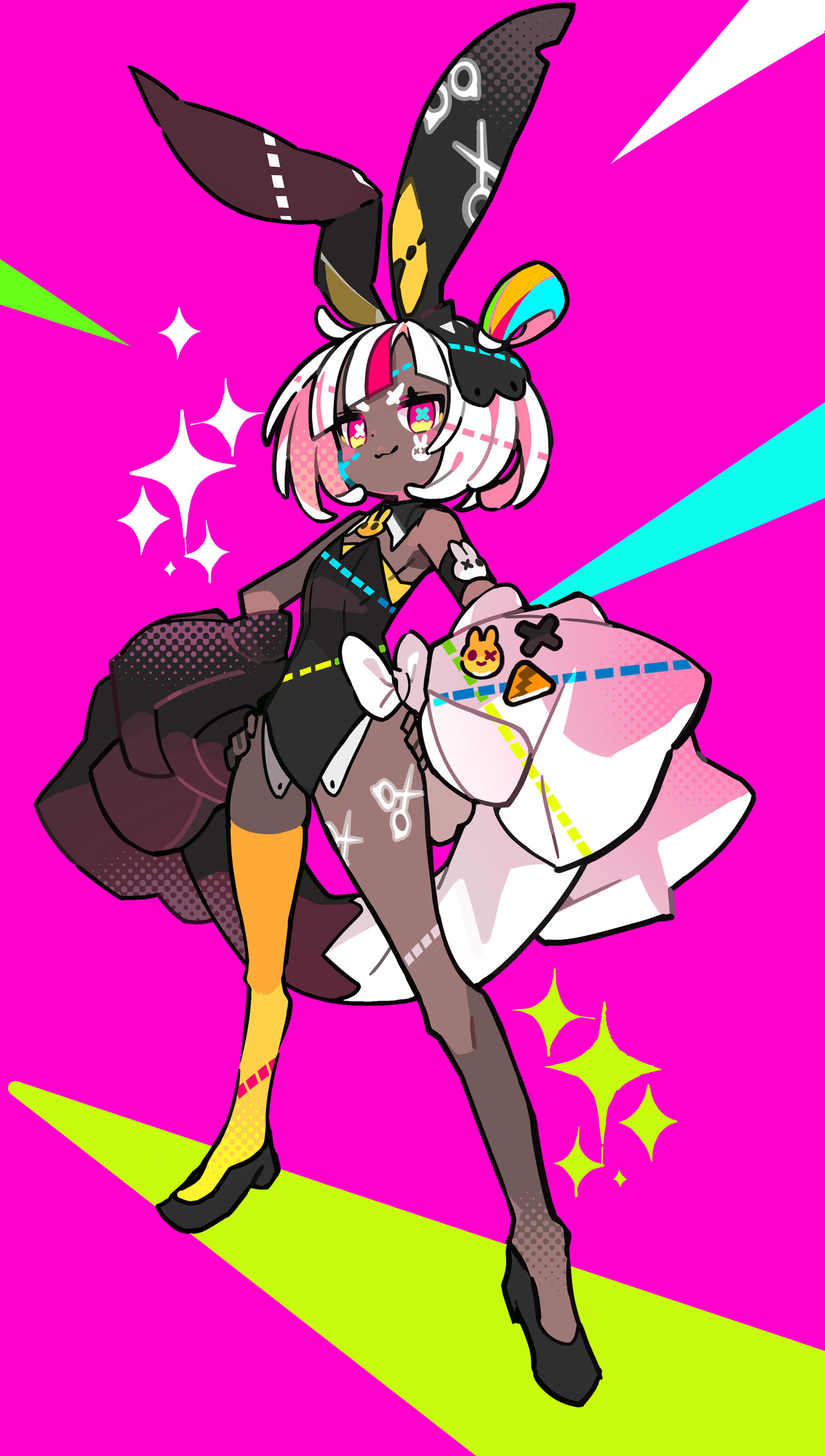 BLACK BUNNY!头像同人高清图