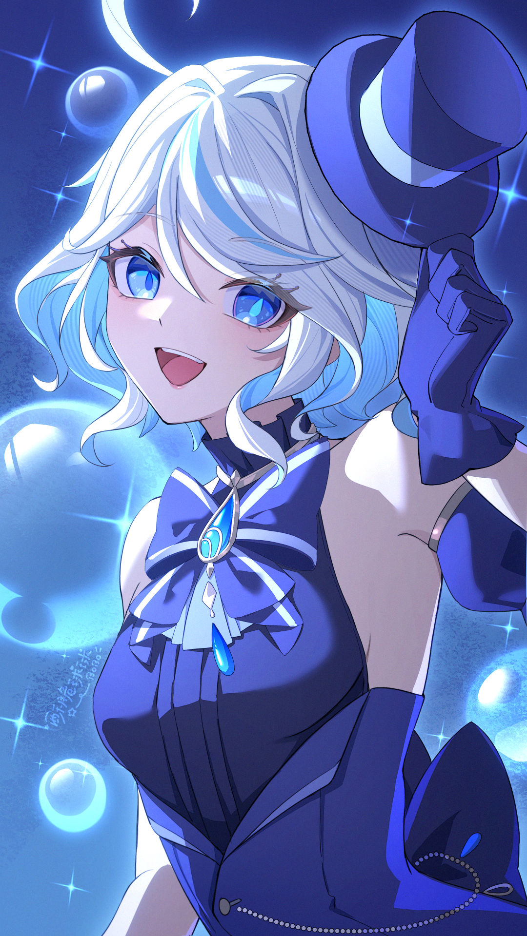 day89 芙宁娜插画图片壁纸