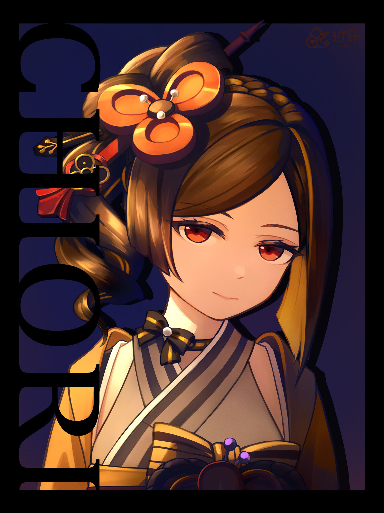 千织 CHIORI插画图片壁纸