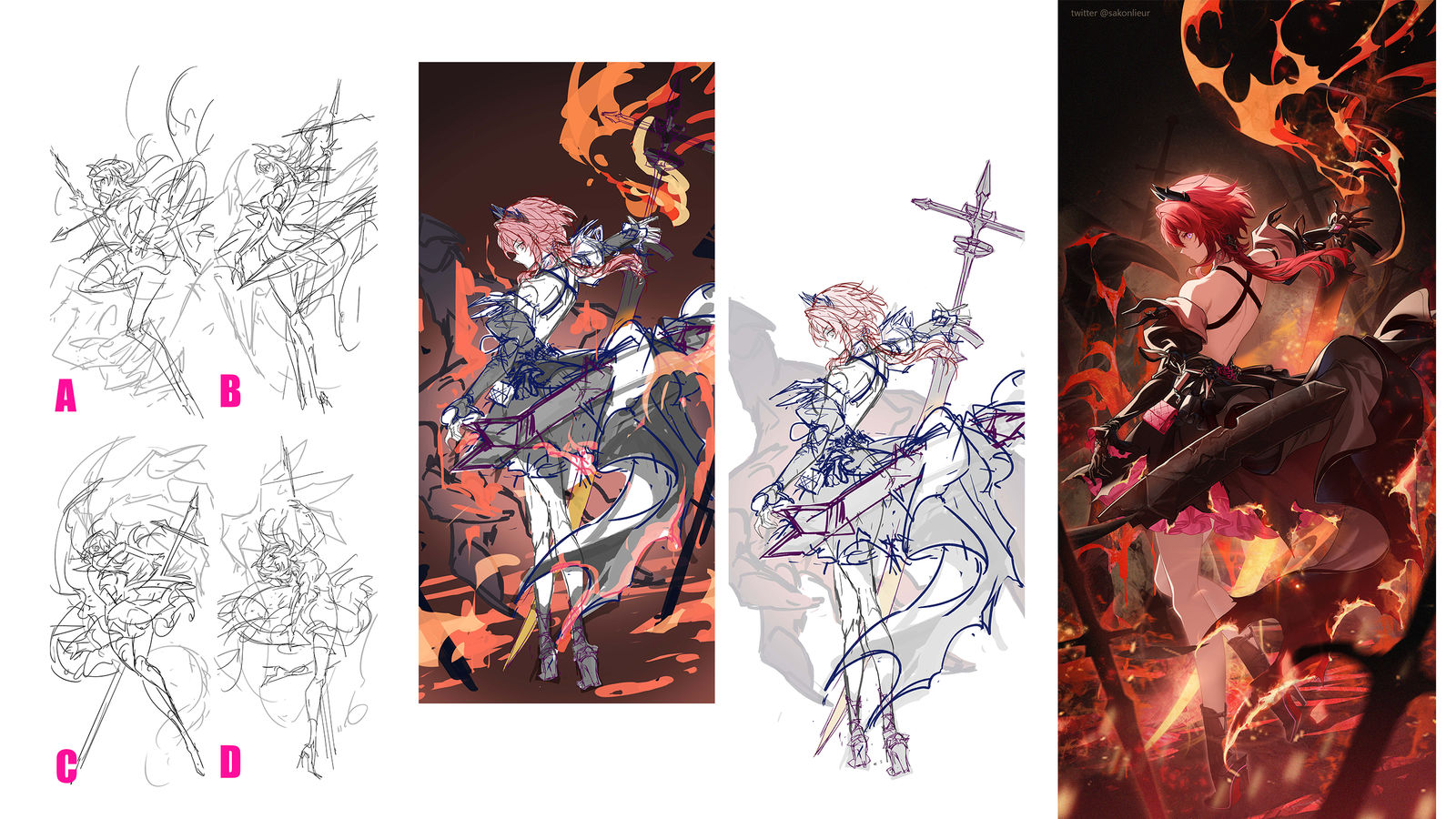 Laevatain ✦ Arknight Endfield插画图片壁纸