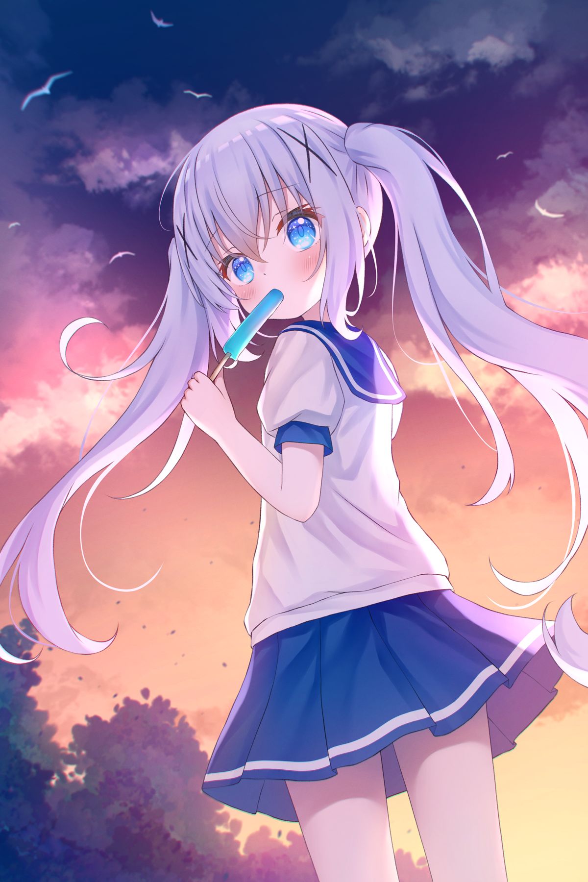 夏天的尾巴头像同人高清图