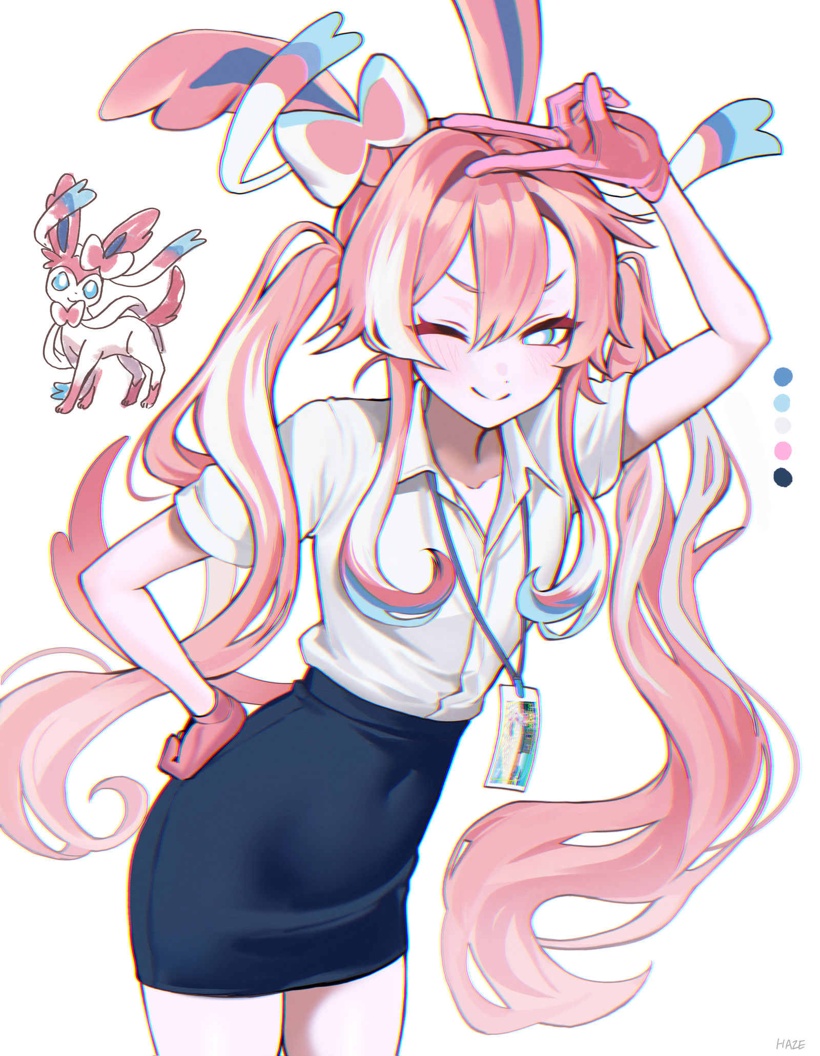 ニンフィア插画图片壁纸