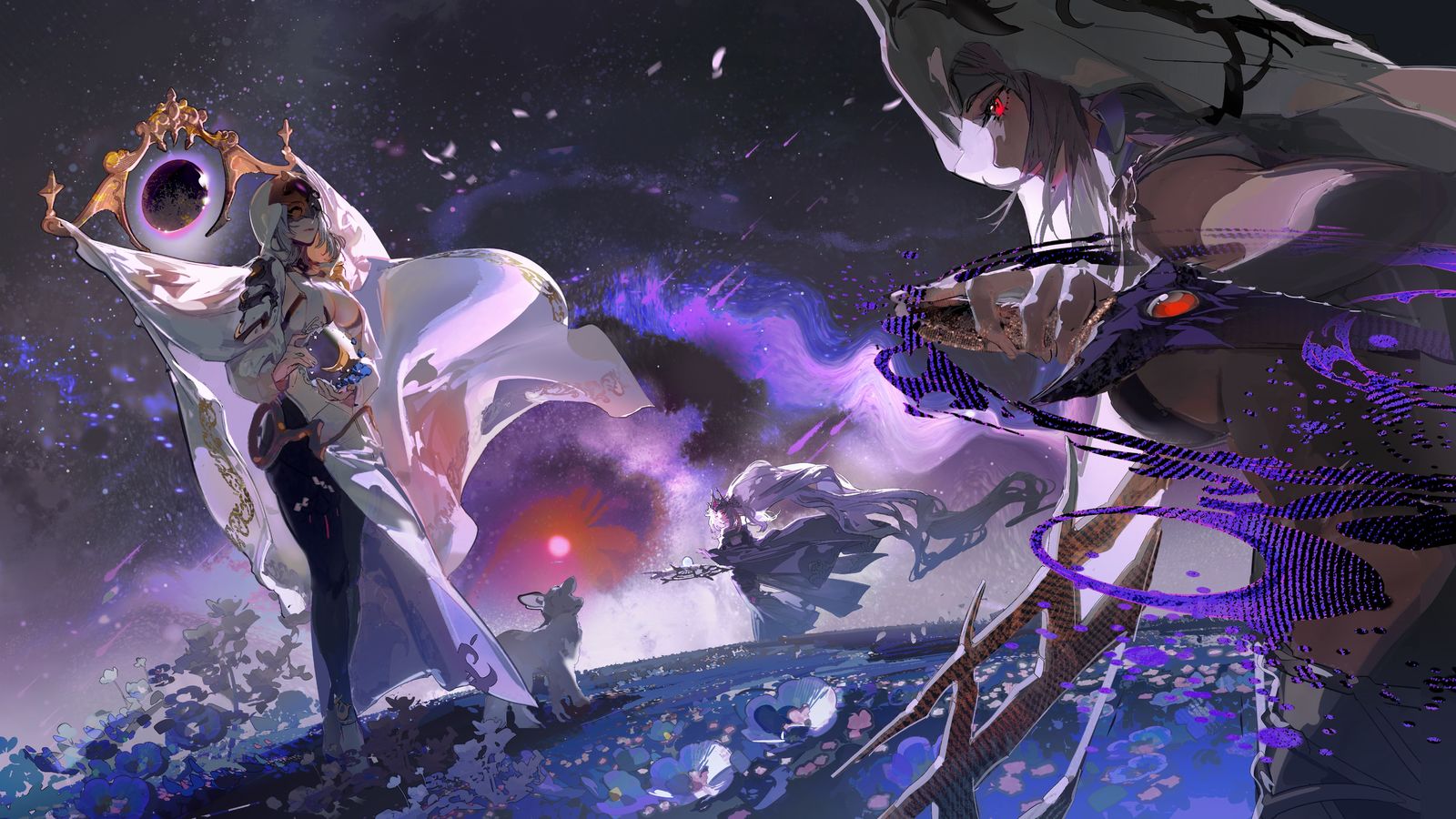 时间之眼插画图片壁纸