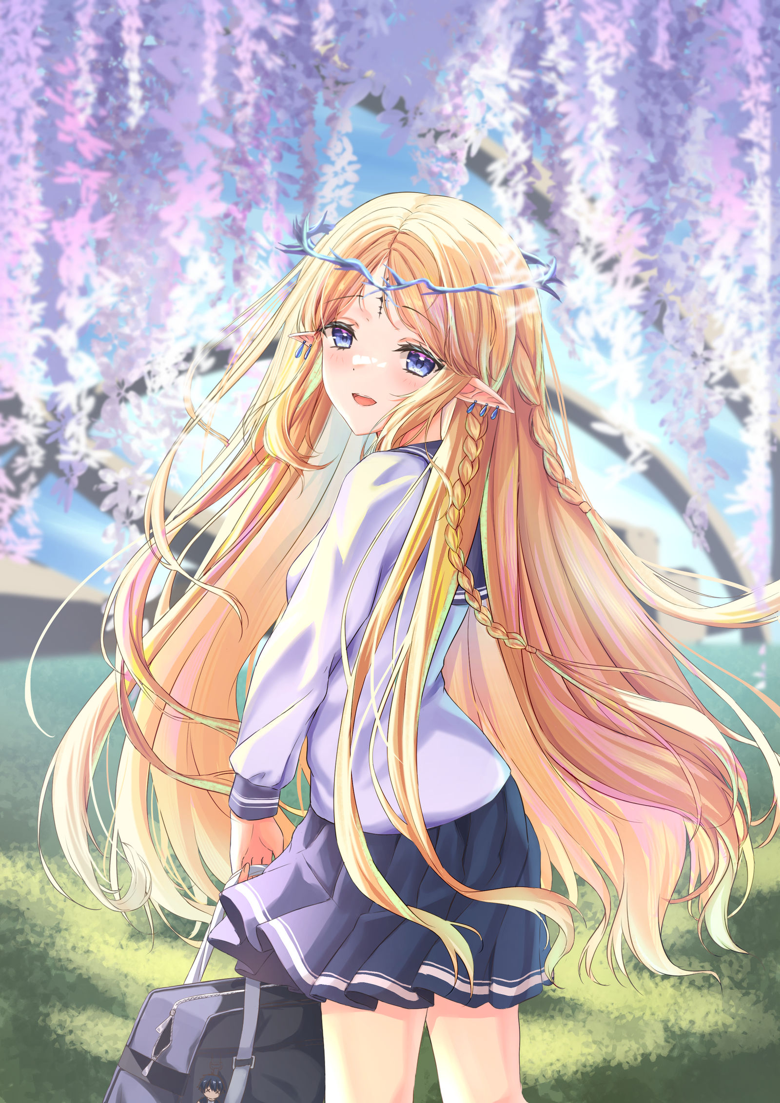 卡学妹头像同人高清图