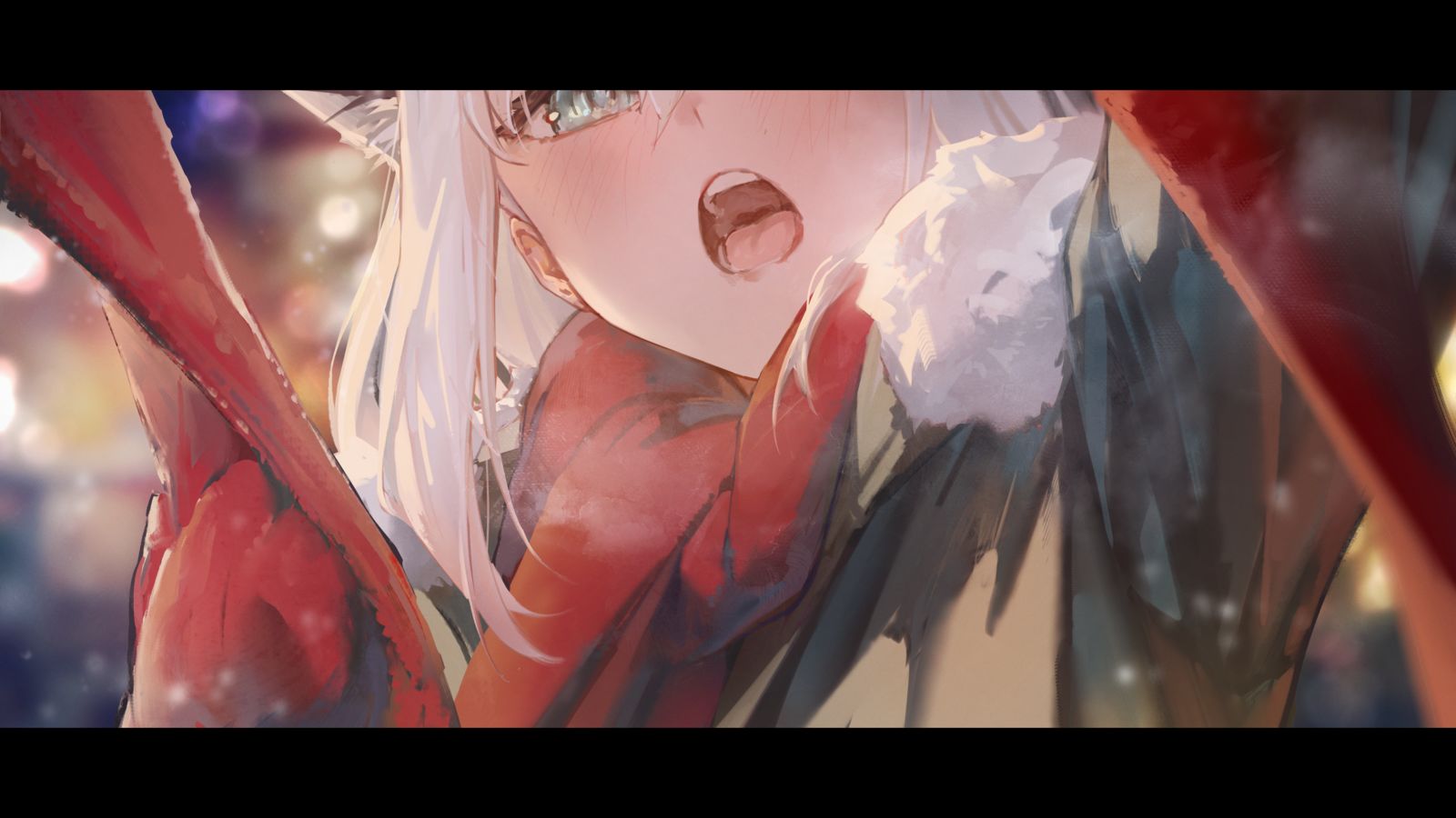 赤いマフラー头像同人高清图