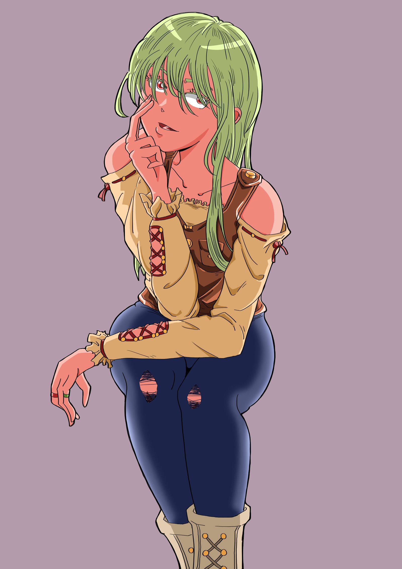 练习上色59插画图片壁纸