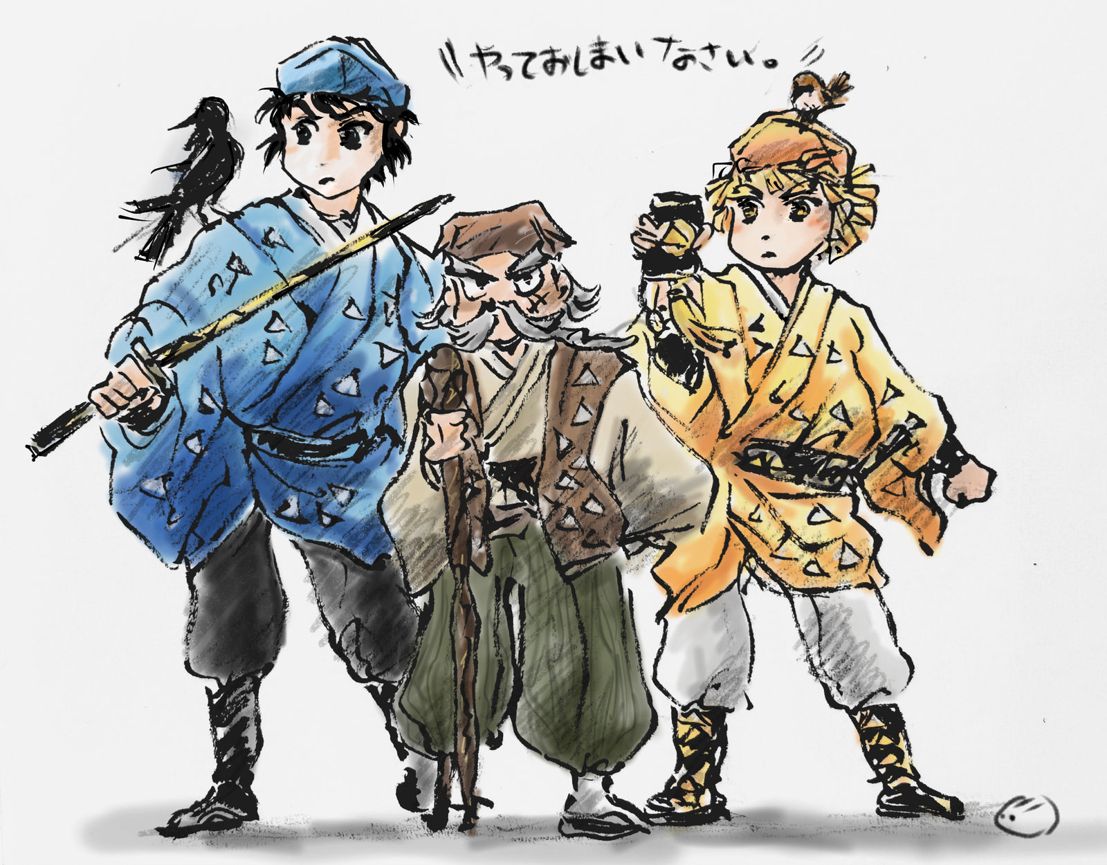 雷之呼吸-桑岛慈悟郎狯岳