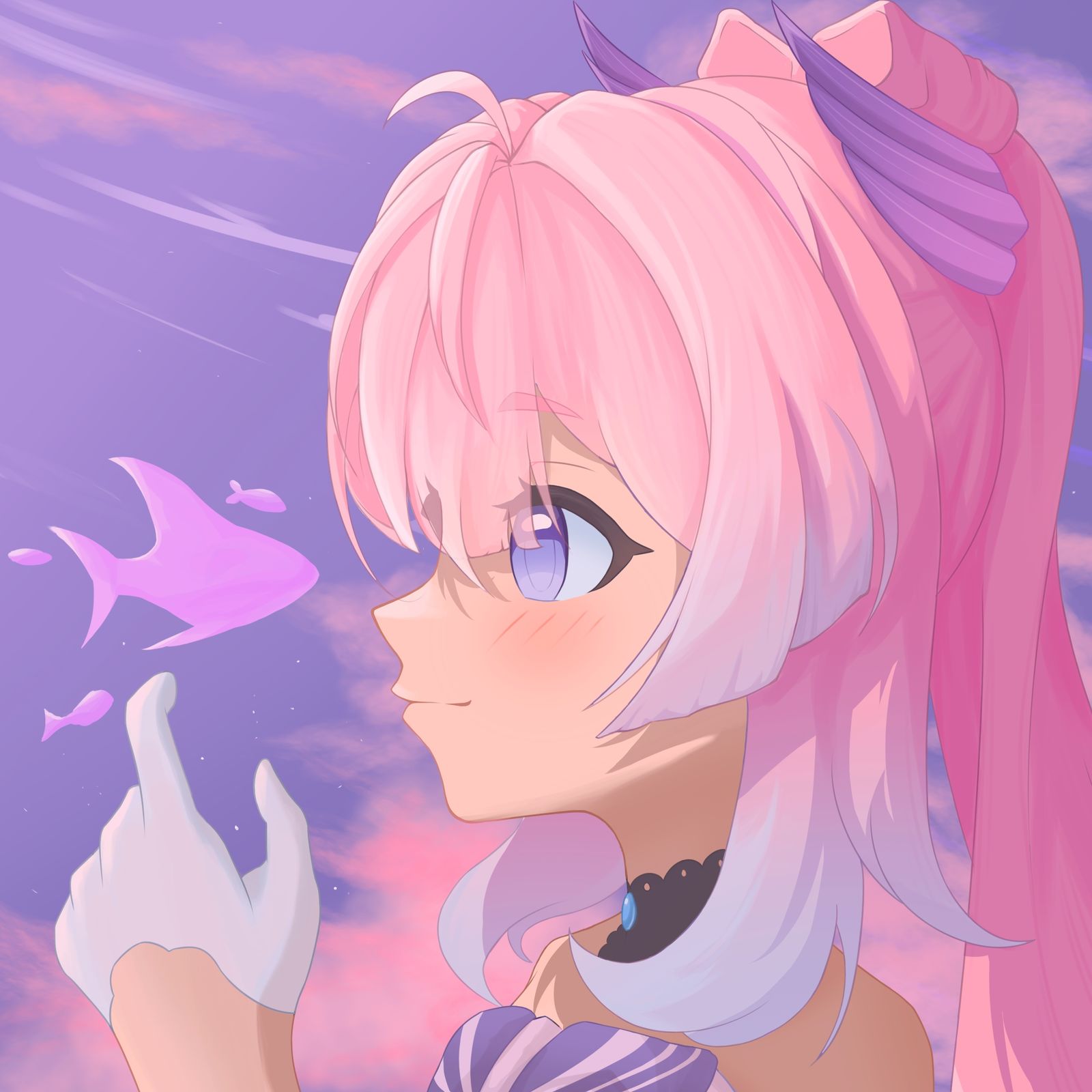 心海插画图片壁纸