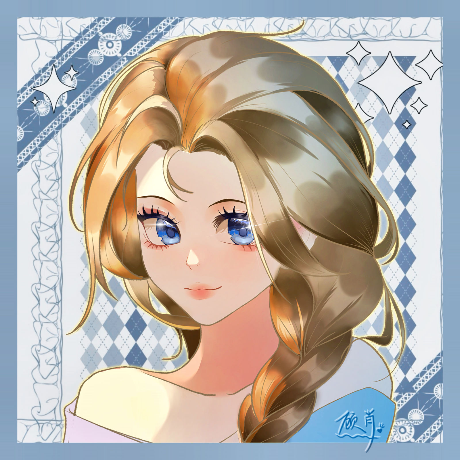 艾莎同人原创头像