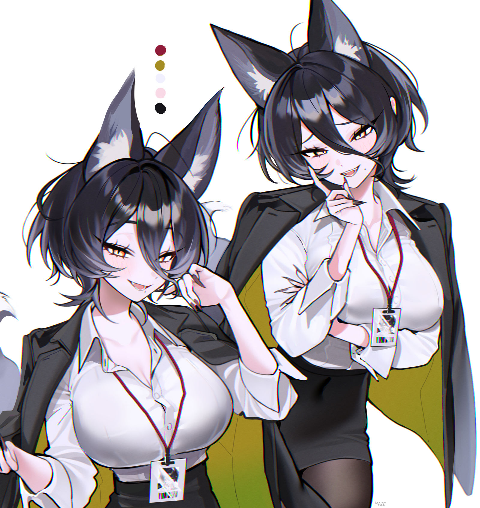 Secretary插画图片壁纸