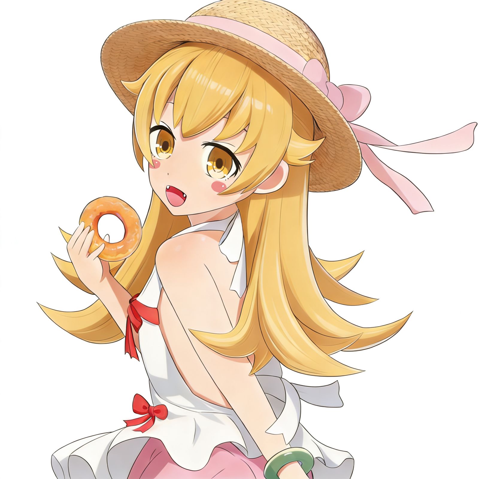 草帽小忍插画图片壁纸