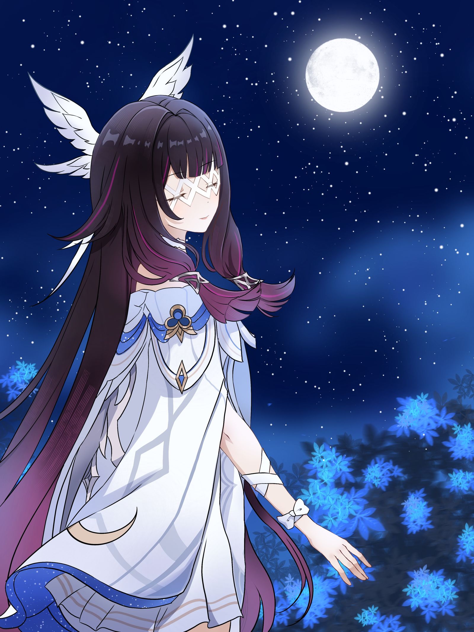 哥伦比娅插画图片壁纸