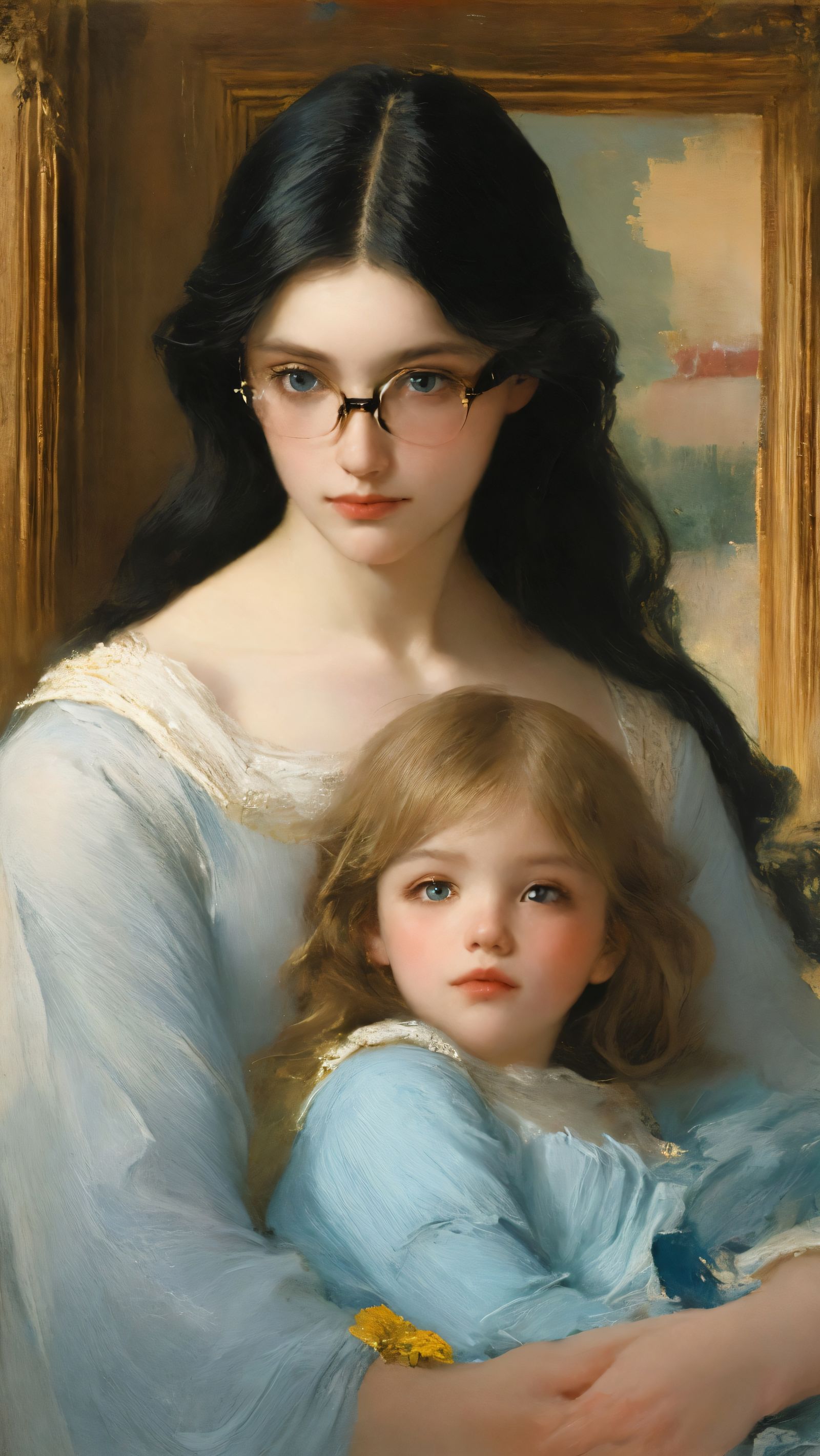 世界-油画质感油画