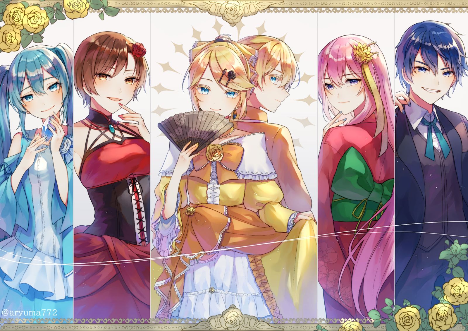 悪ノ大罪シリーズ×プロセカ头像同人高清图