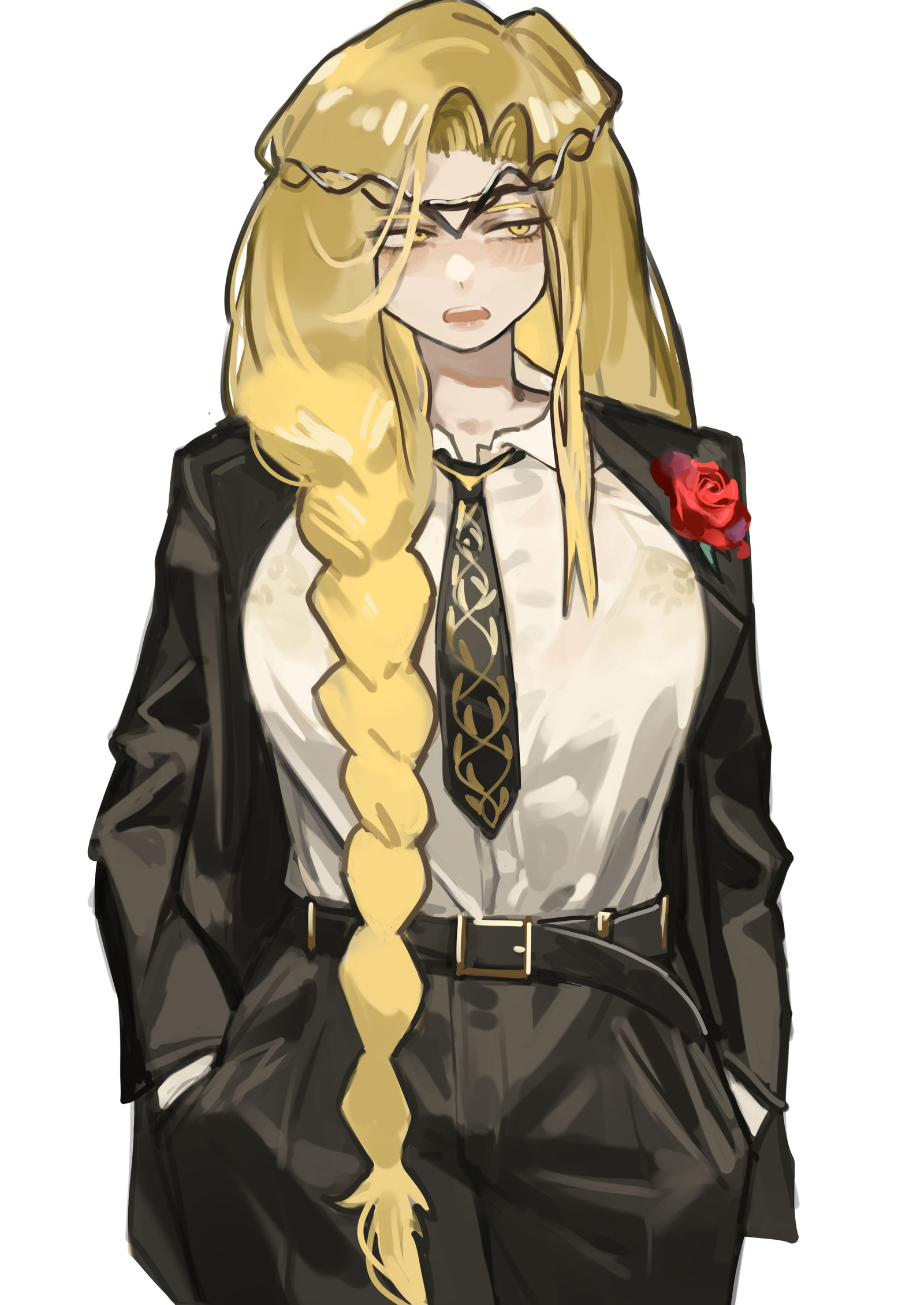 穿这么厚的老玛没见过吧，全网最厚玛丽卡！头像同人高清图