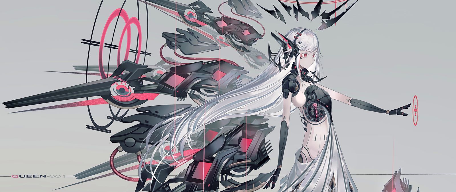 女王001插画图片壁纸