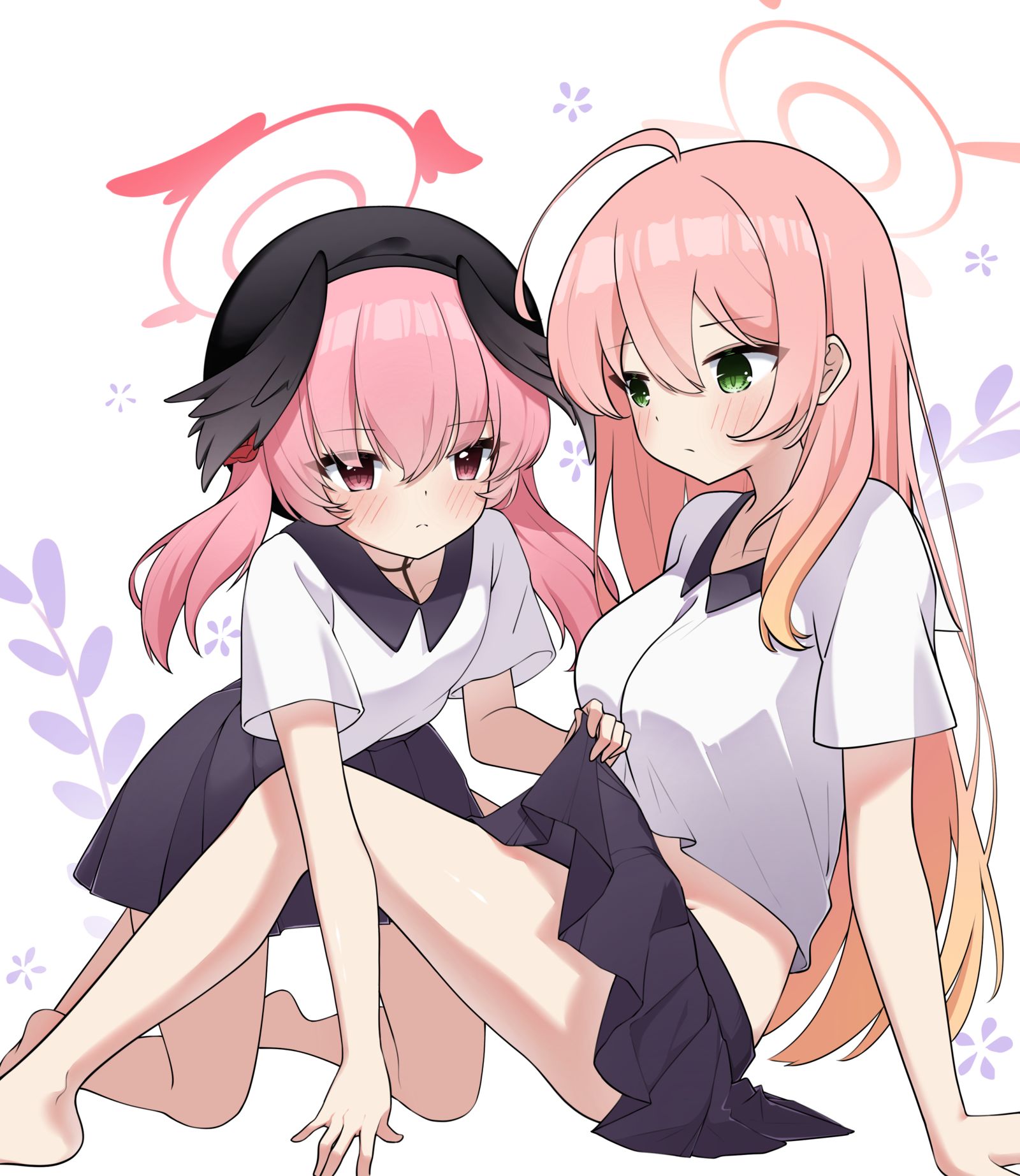 画了双人头像同人高清图