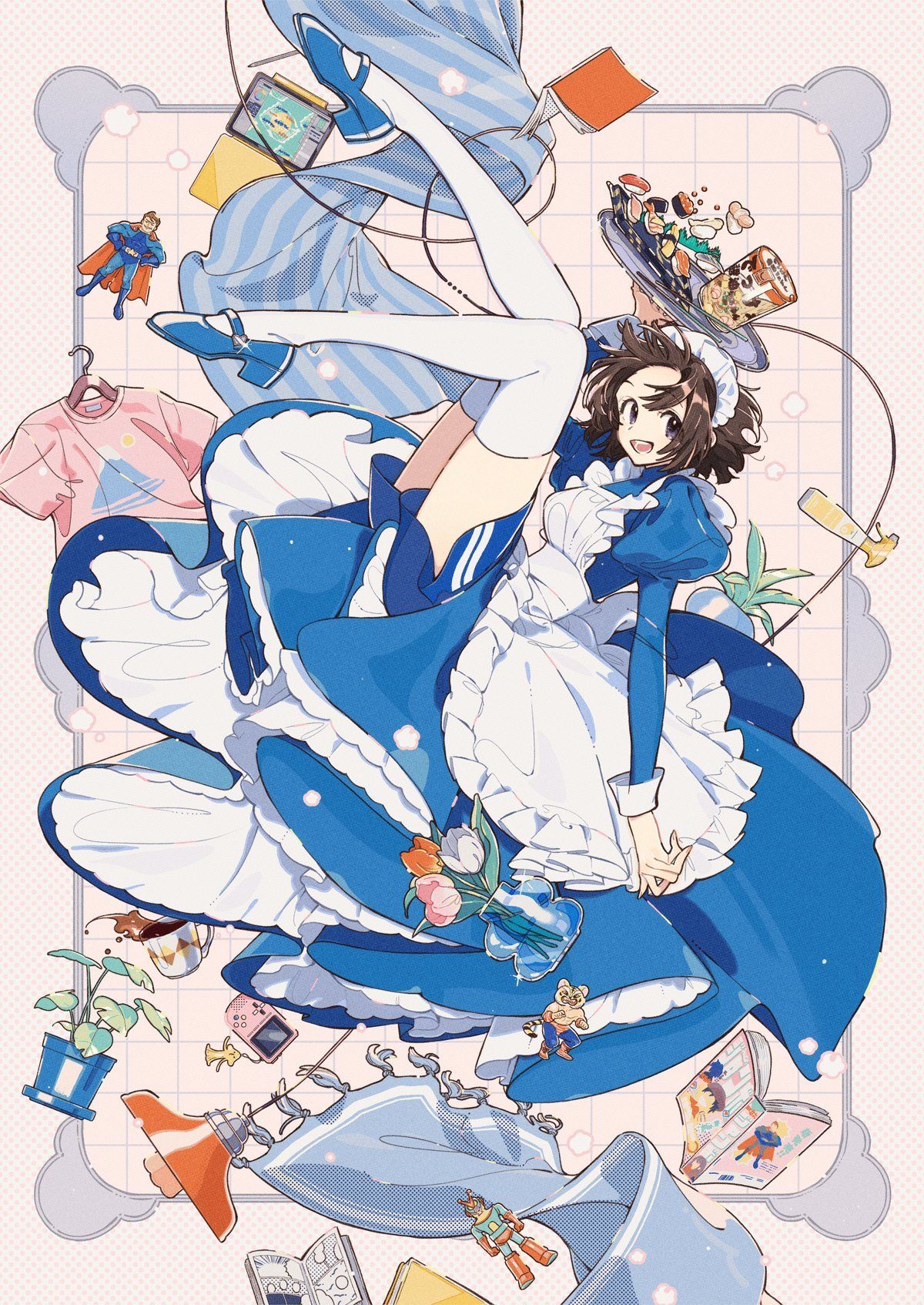 メイドさんと過ごす日々头像同人高清图