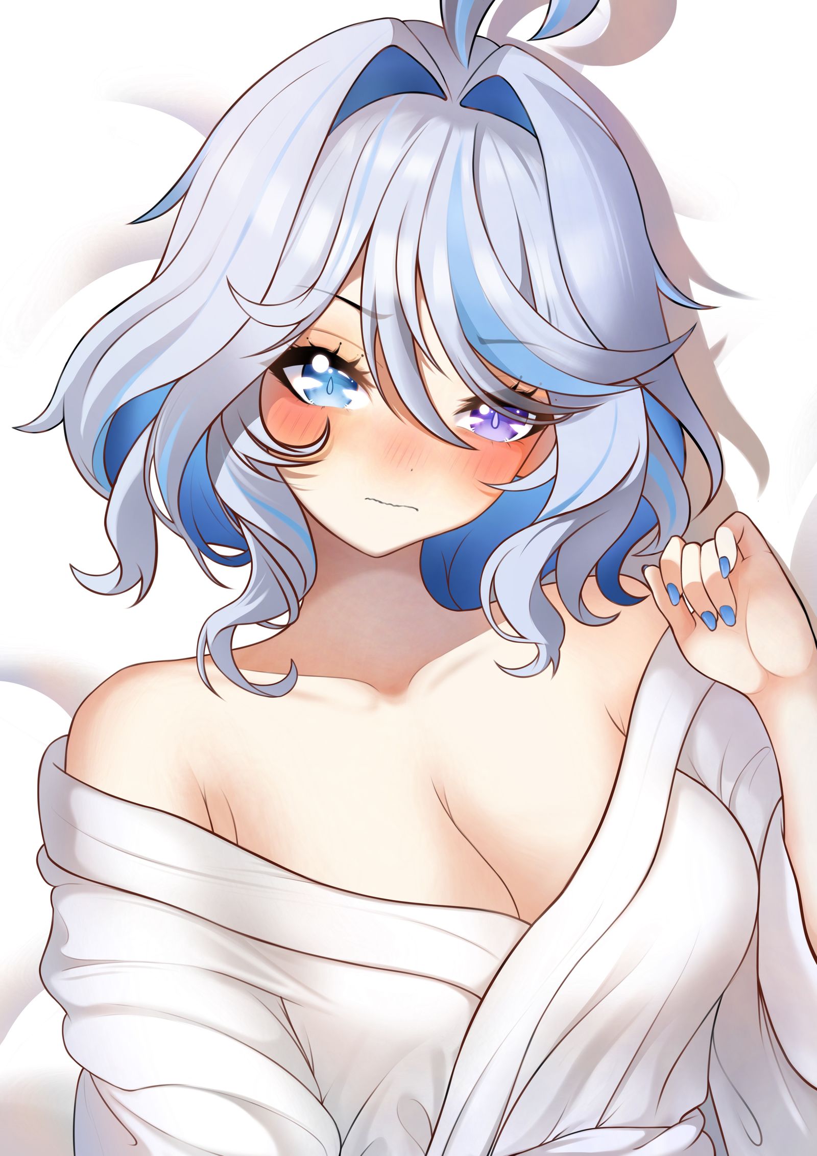 水神宝宝来咯～不要欺负芙芙！哼！💢插画图片壁纸